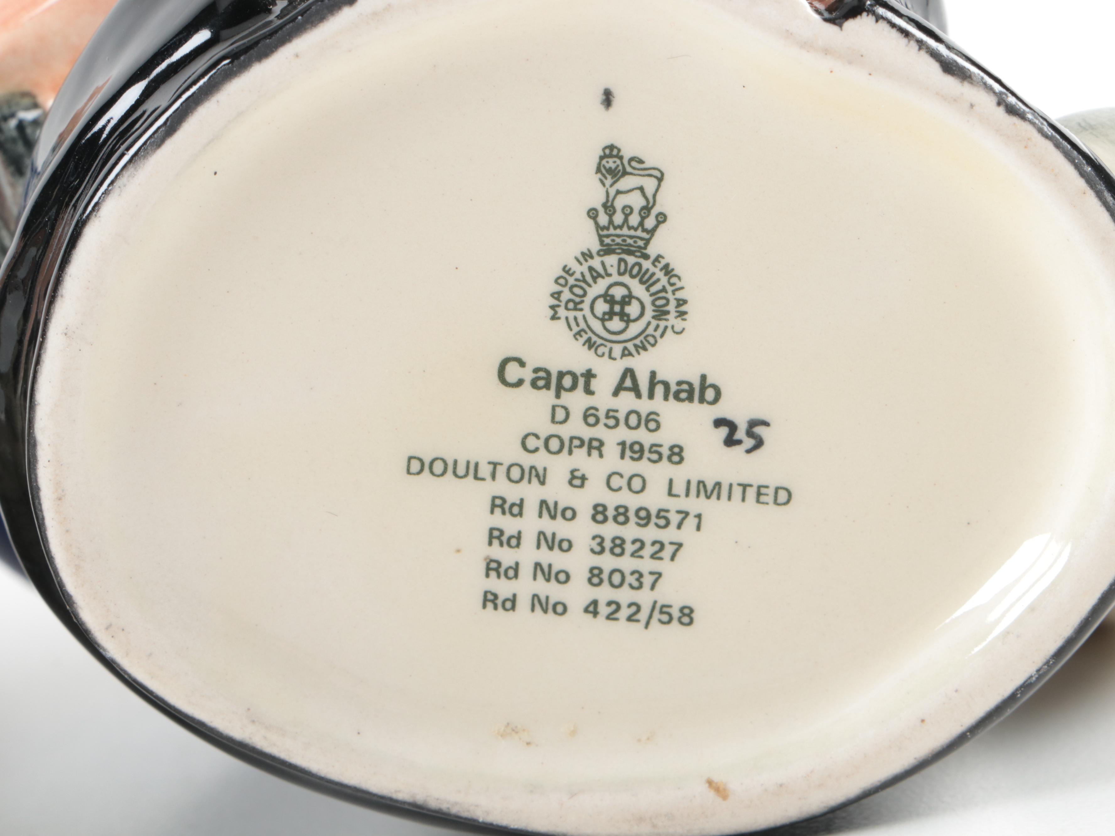 Royal Doulton Collector's Club and Other Royal Doulton Character Jugs