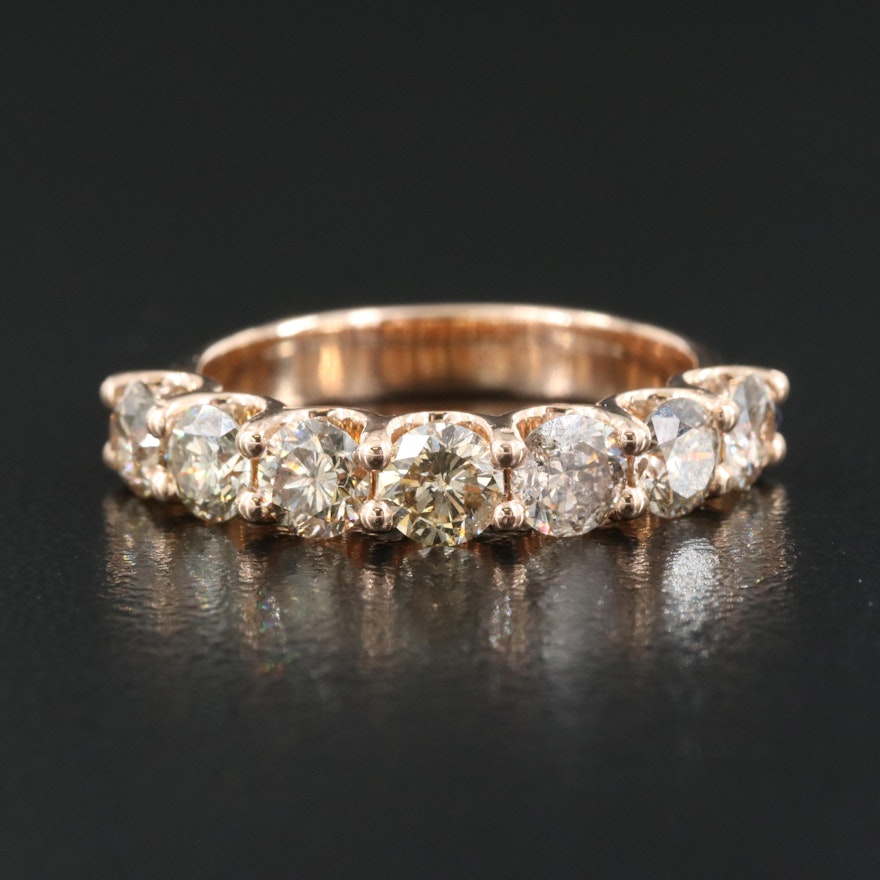14K Rose Gold 1.91 CTW Diamond Ring