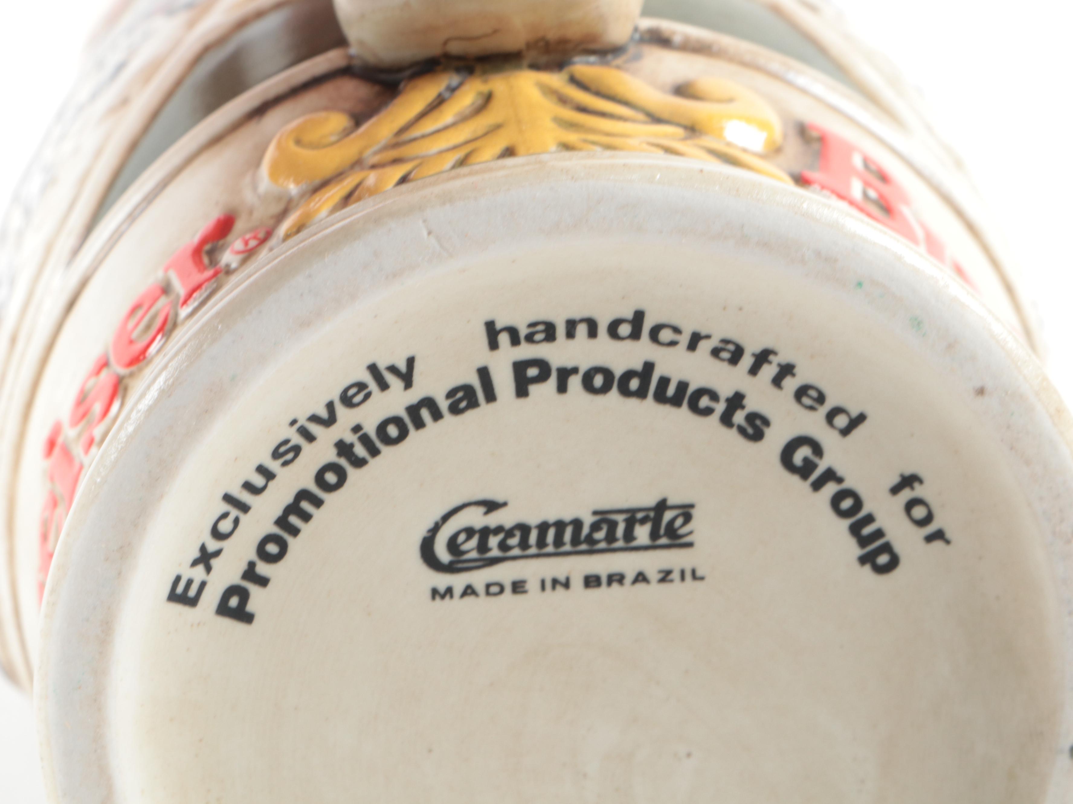 Anheuser-Busch and Promotional Products Budweiser Stoneware Steins