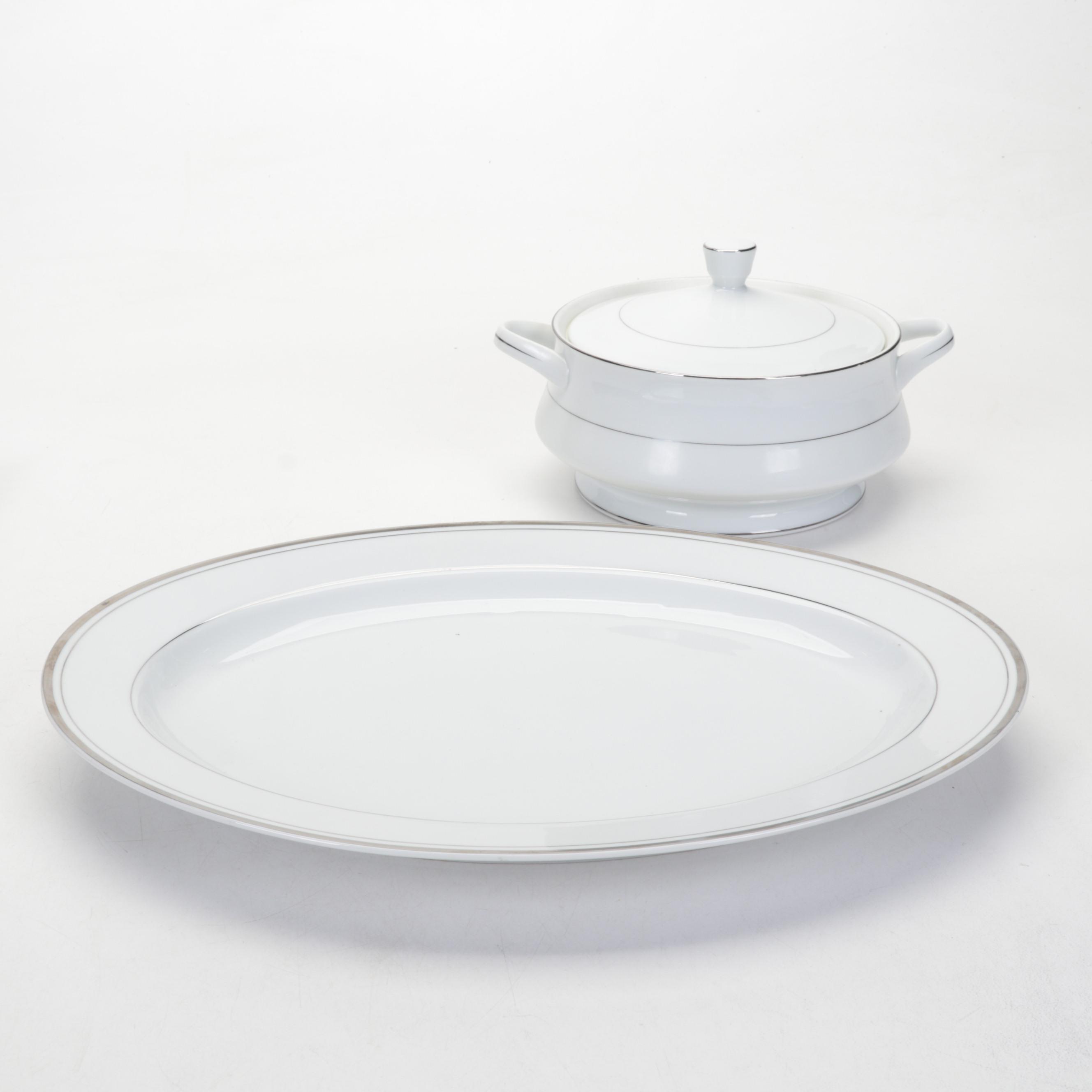 Ina Garten "Barefoot Contessa" Cookbooks with Large Walnut Cheeseboard and More