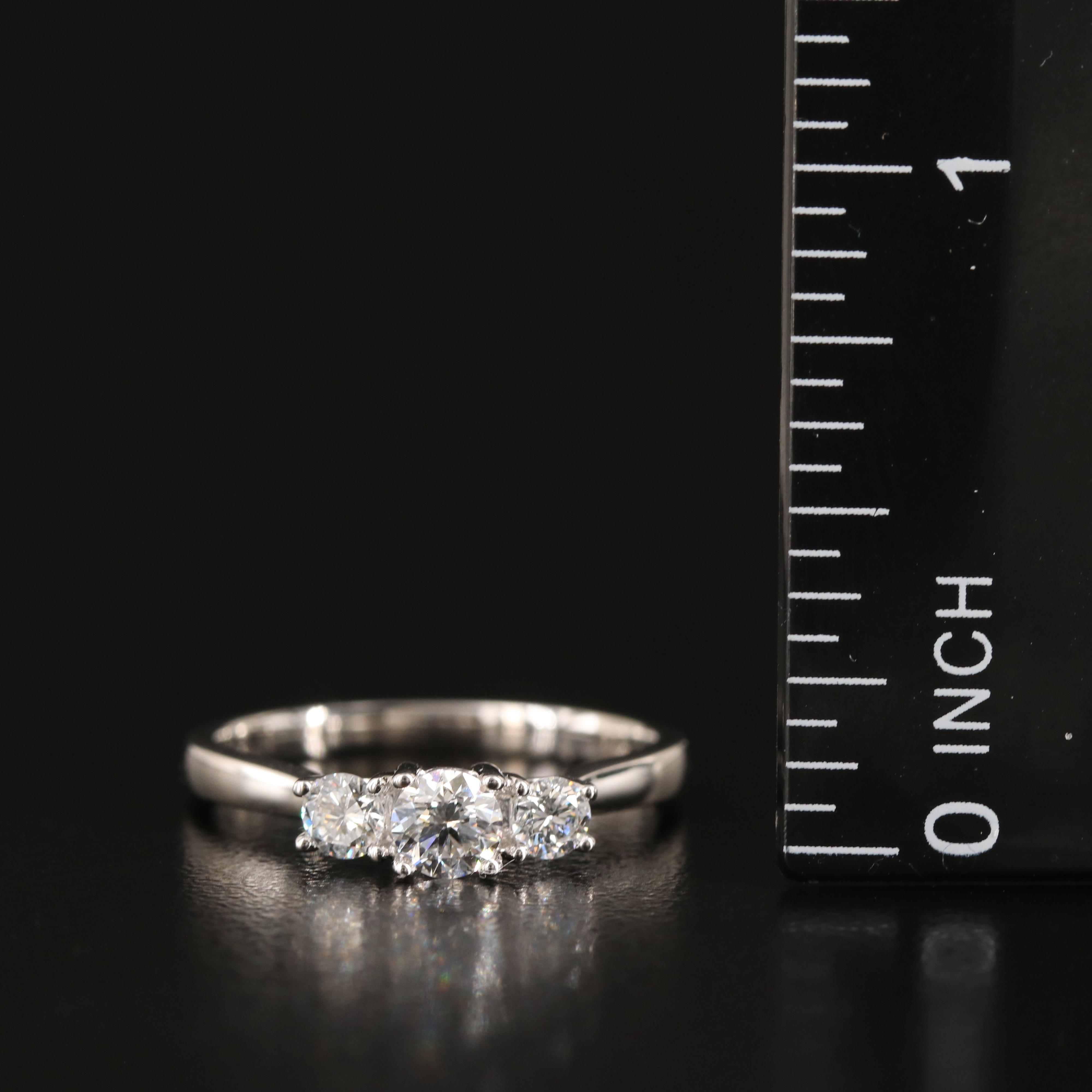 14K 0.50 CTW Lab Grown Diamond Ring with IGI Report
