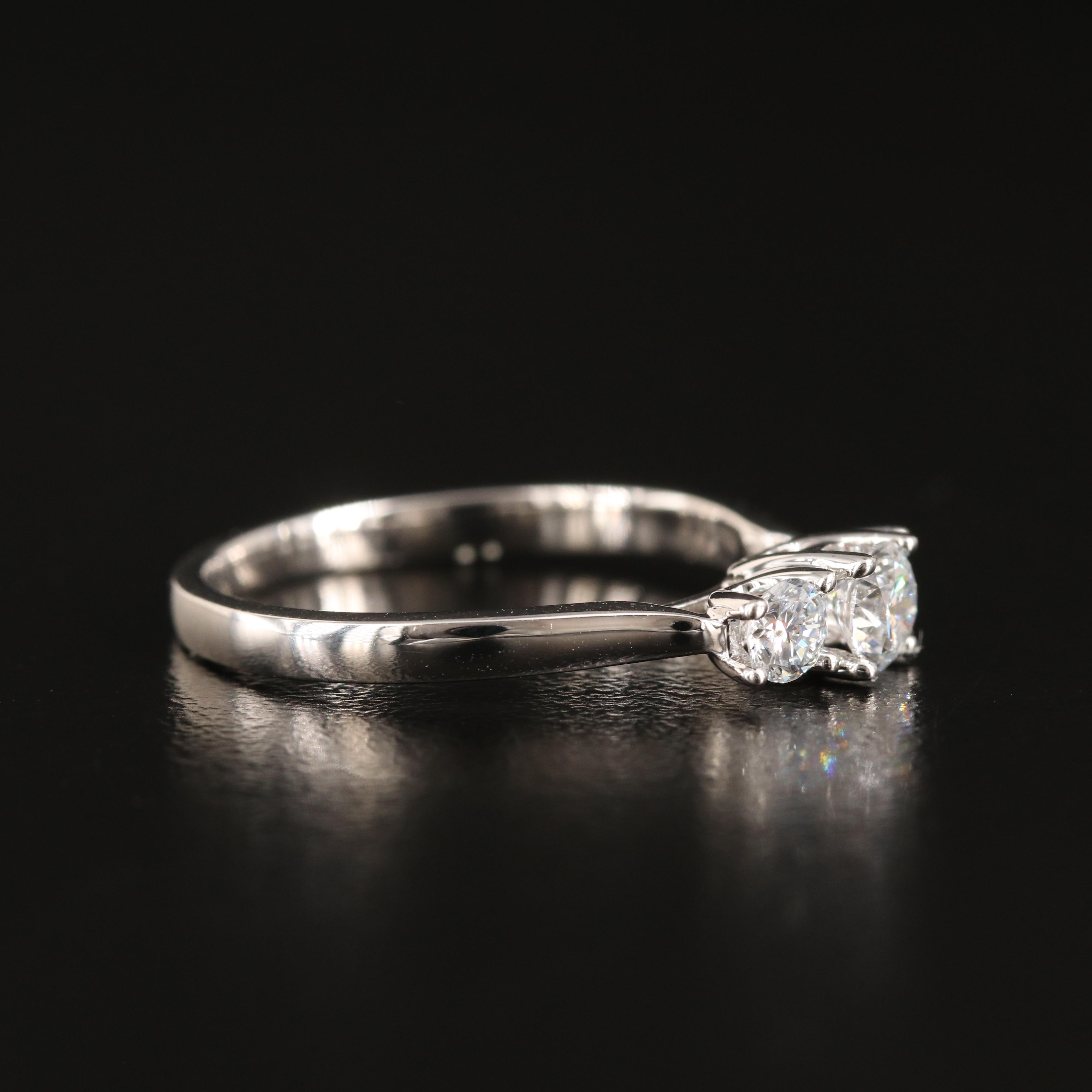 14K 0.50 CTW Lab Grown Diamond Ring with IGI Report