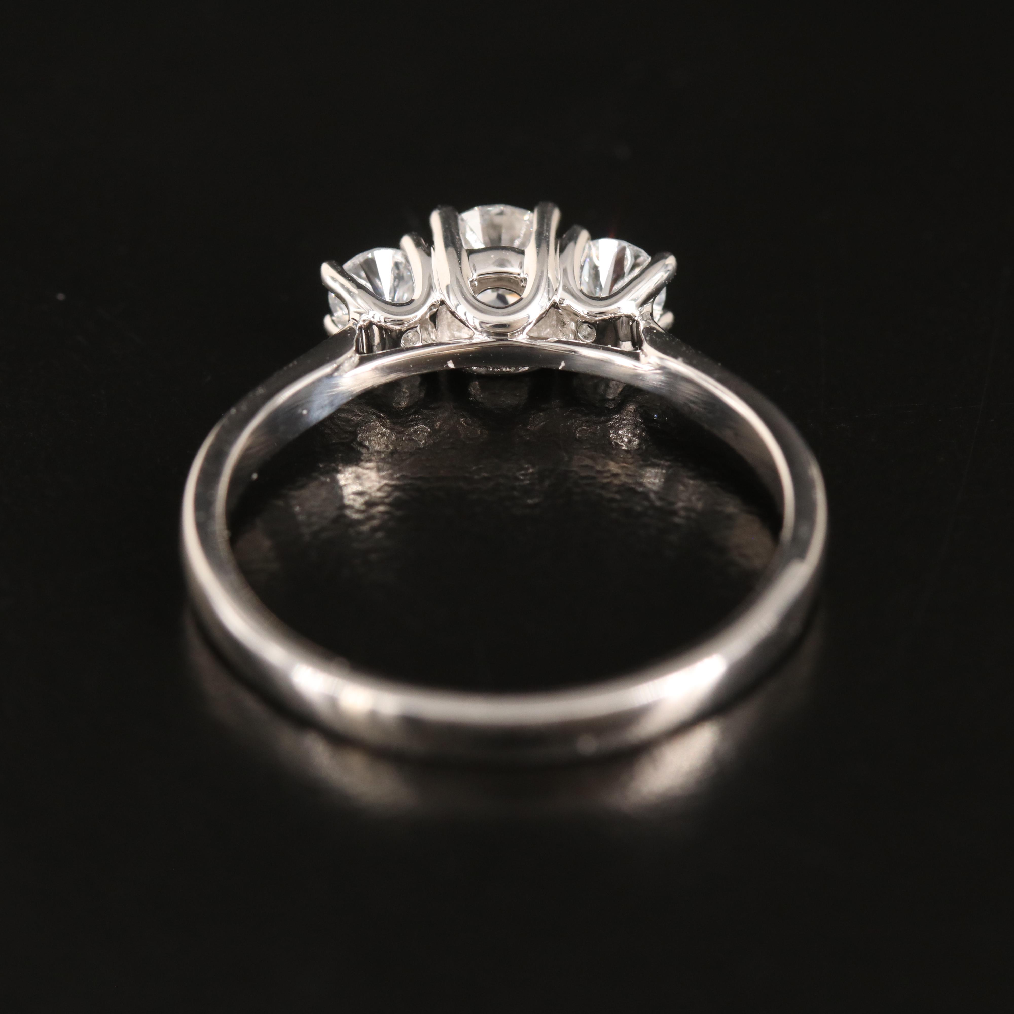 14K 0.50 CTW Lab Grown Diamond Ring with IGI Report