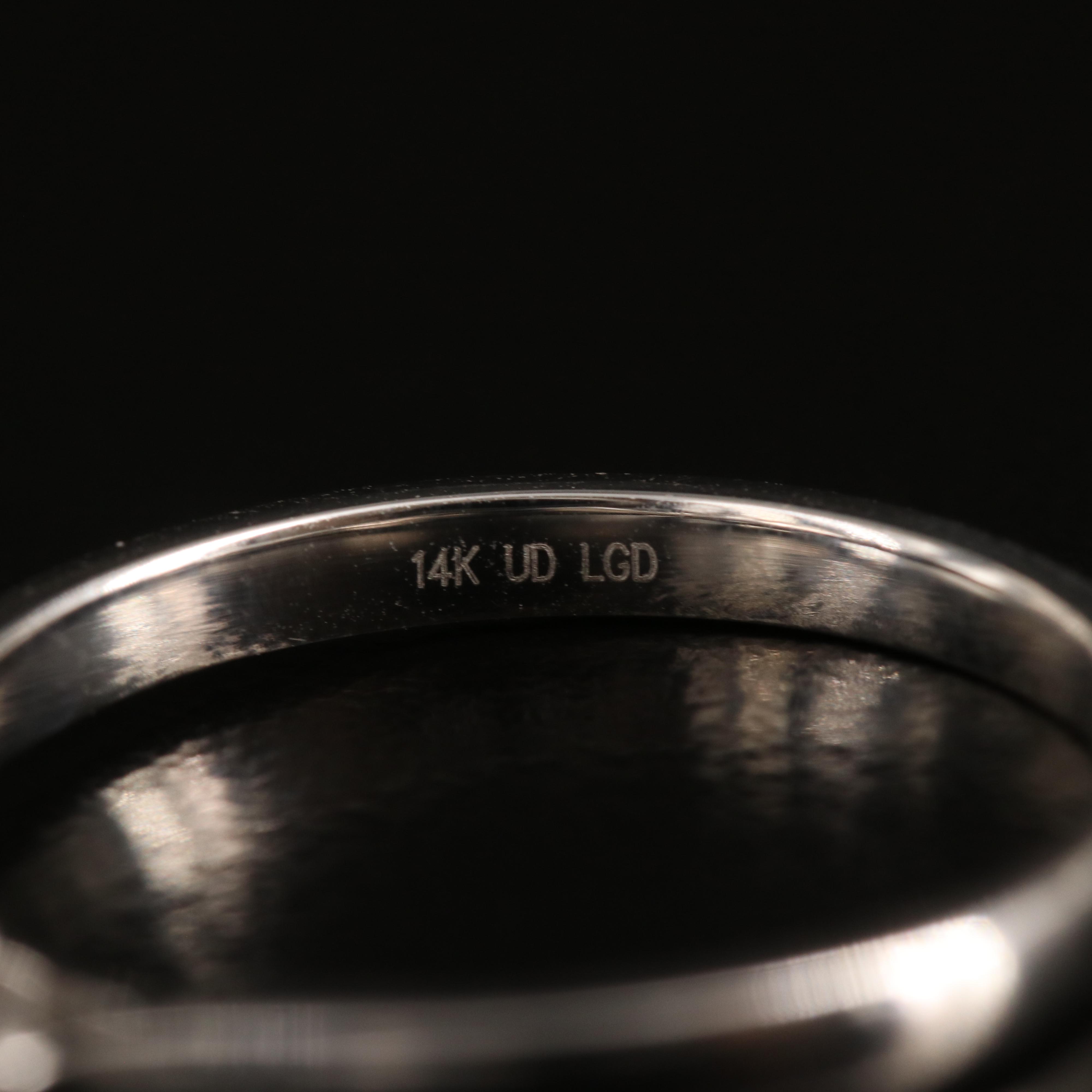 14K 0.50 CTW Lab Grown Diamond Ring with IGI Report