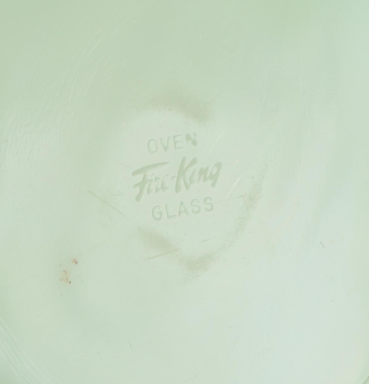 Fire-King Jadeite Oven Glass Dinnerware, Mid-20th Century