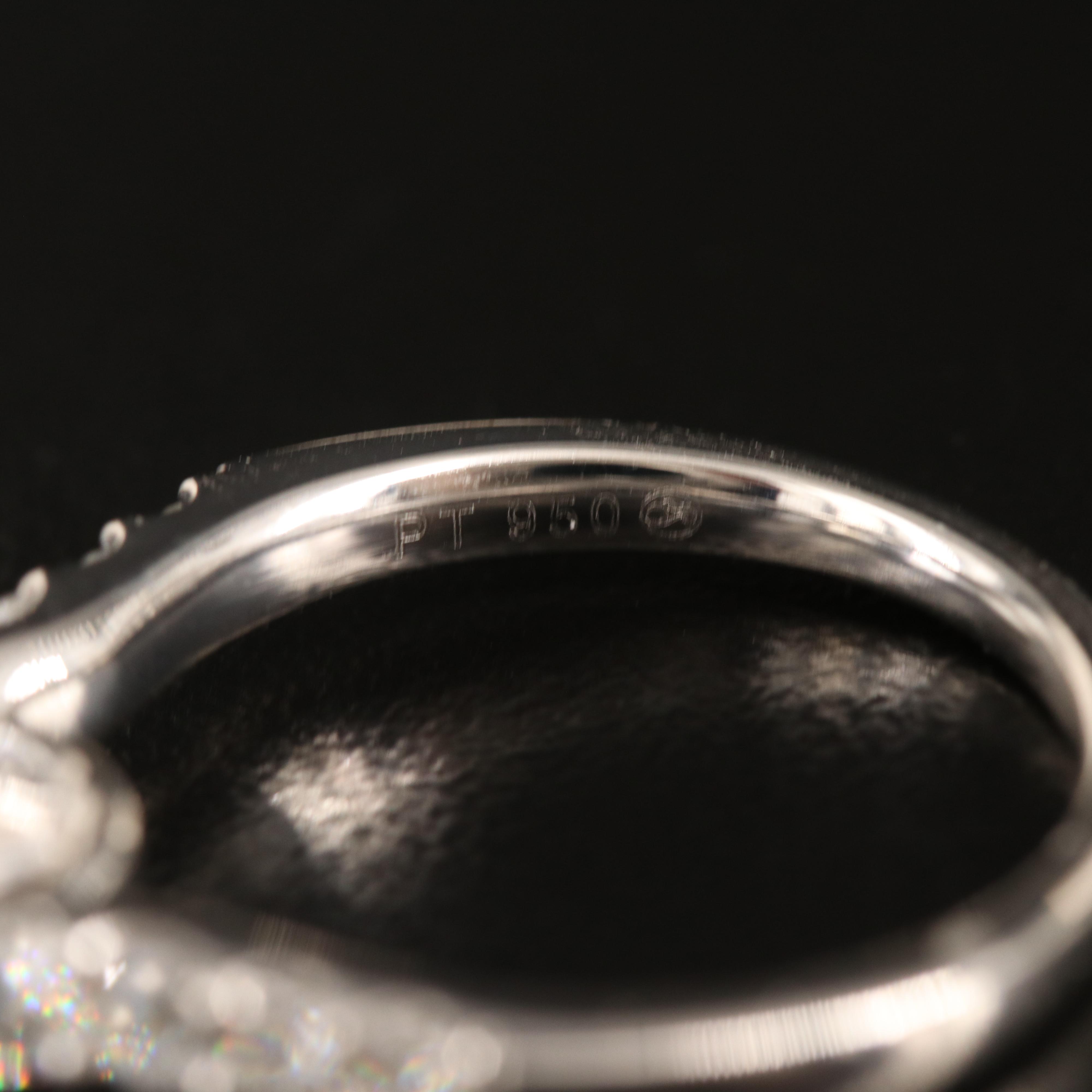 Platinum 1.32 CTW Lab Grown Diamond Ring