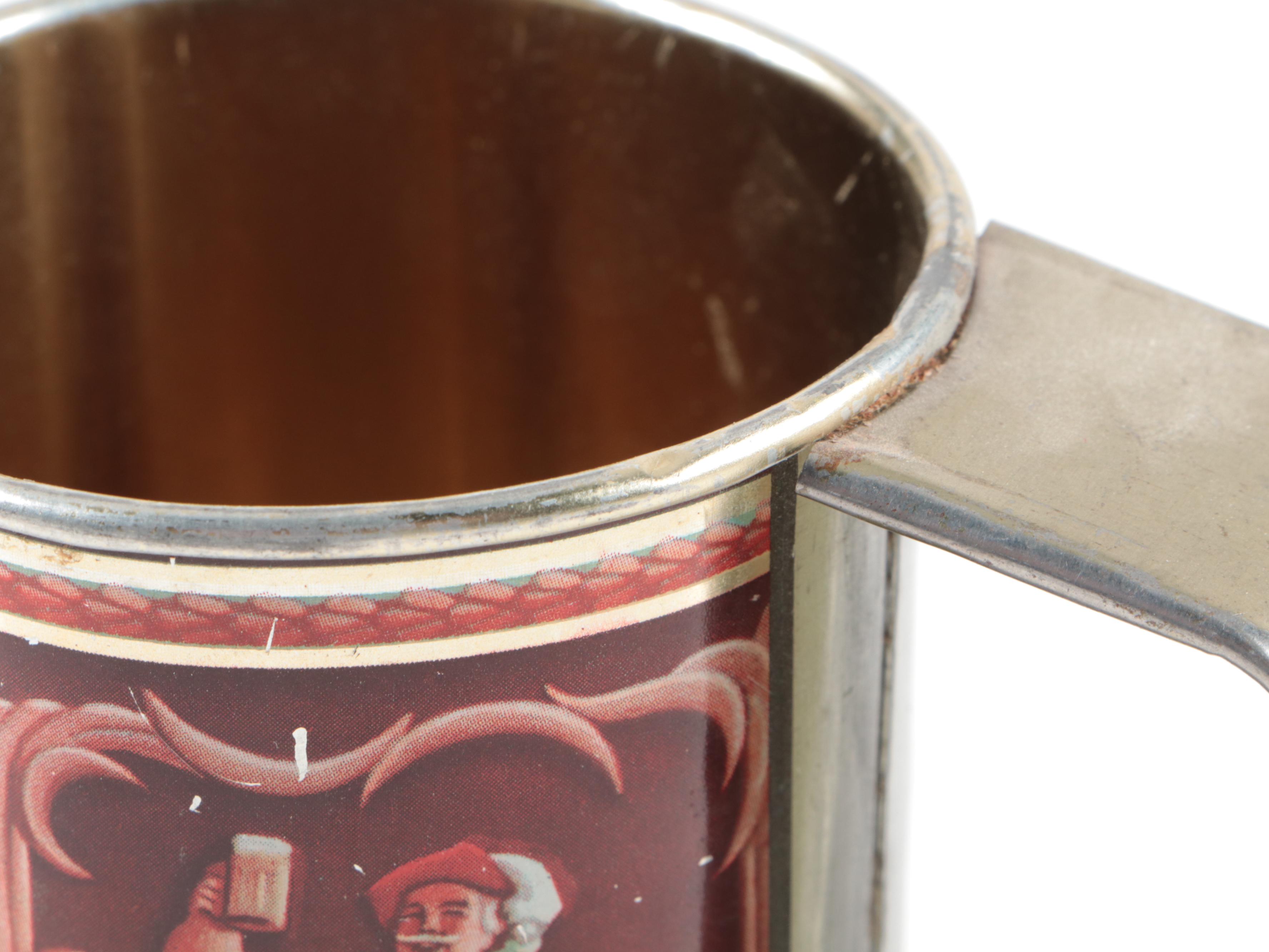 Coors Metal Bottle Openers, Falstaff Brewing Beer Mug, and Other Barware