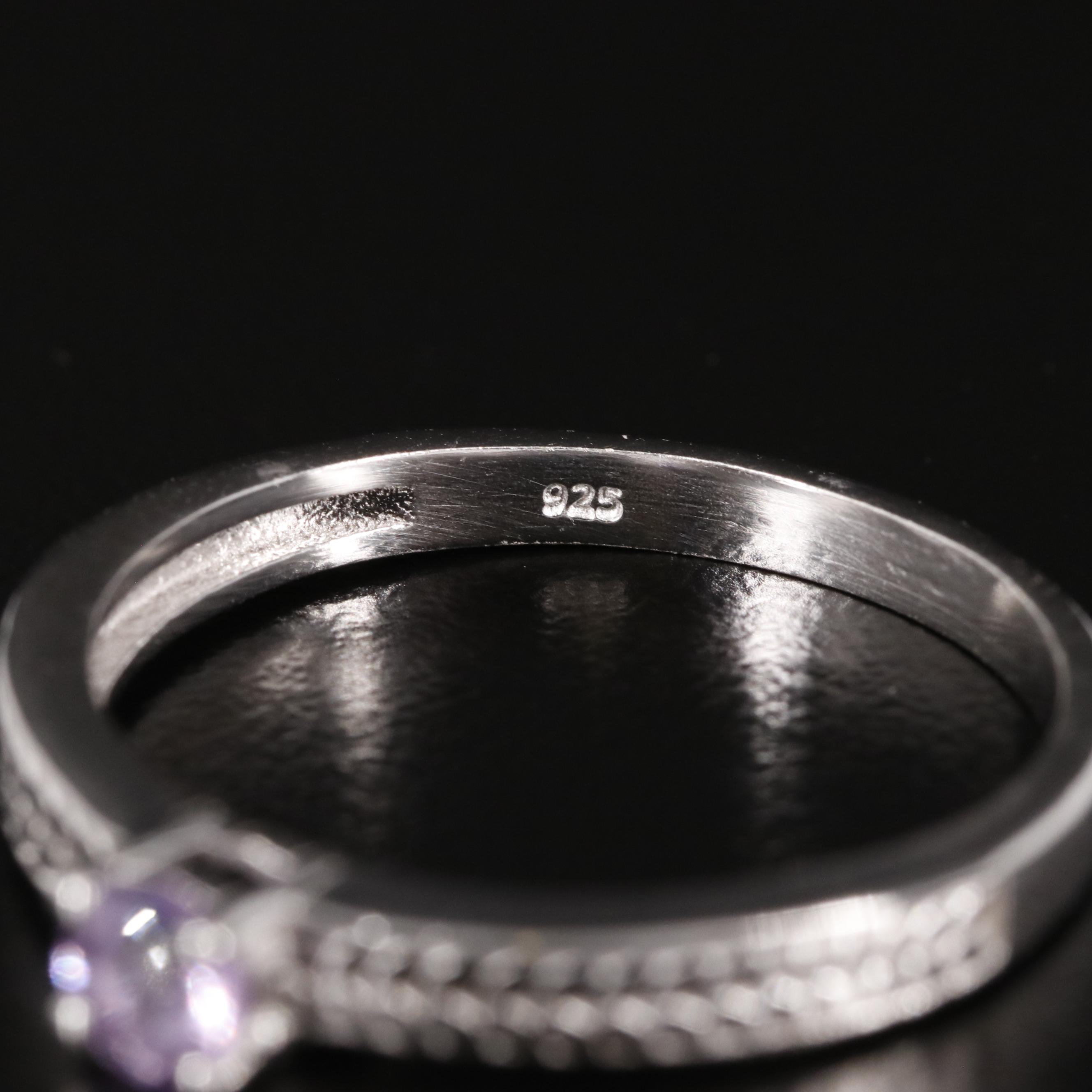 Sterling Amethyst Ring