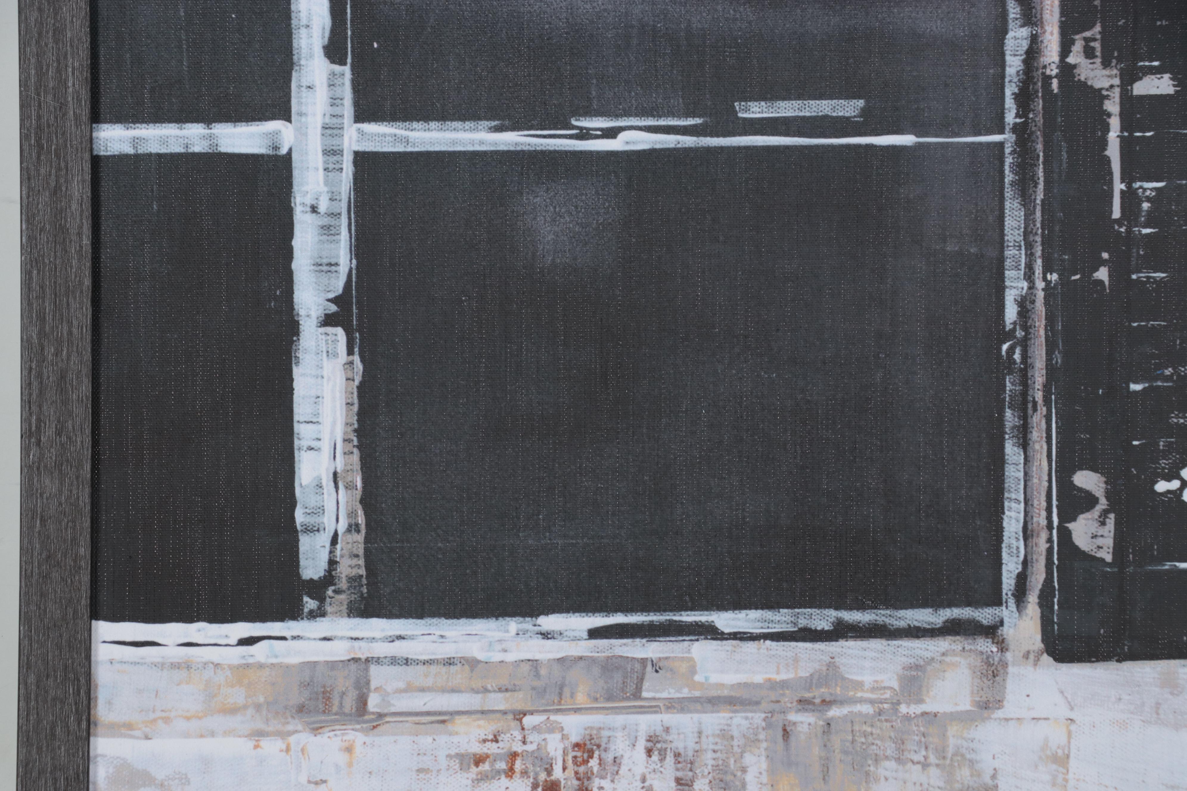 Giclée of Parked Bicycle With Basket of Flowers