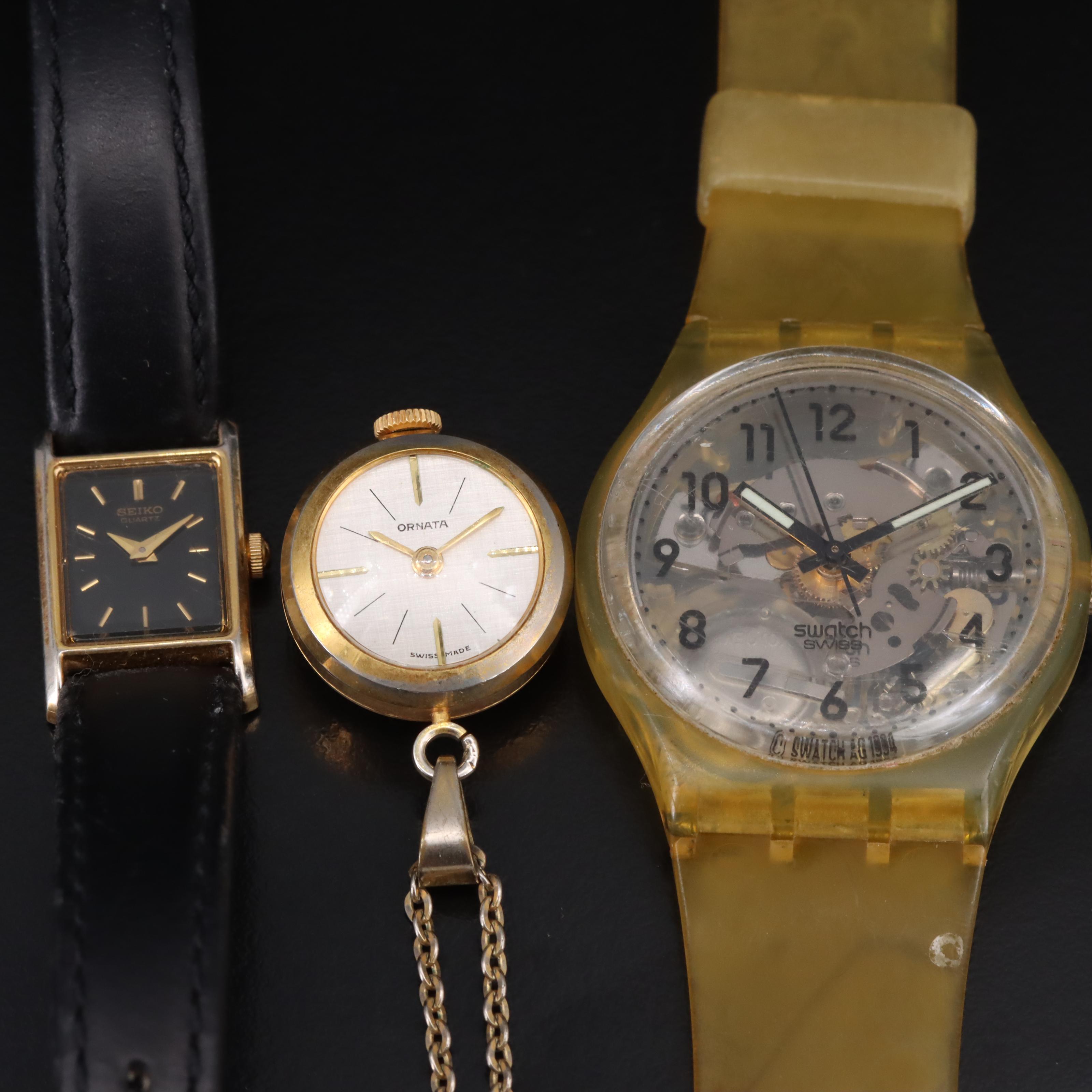 Seiko and Swatch Featured in Watch Assortment