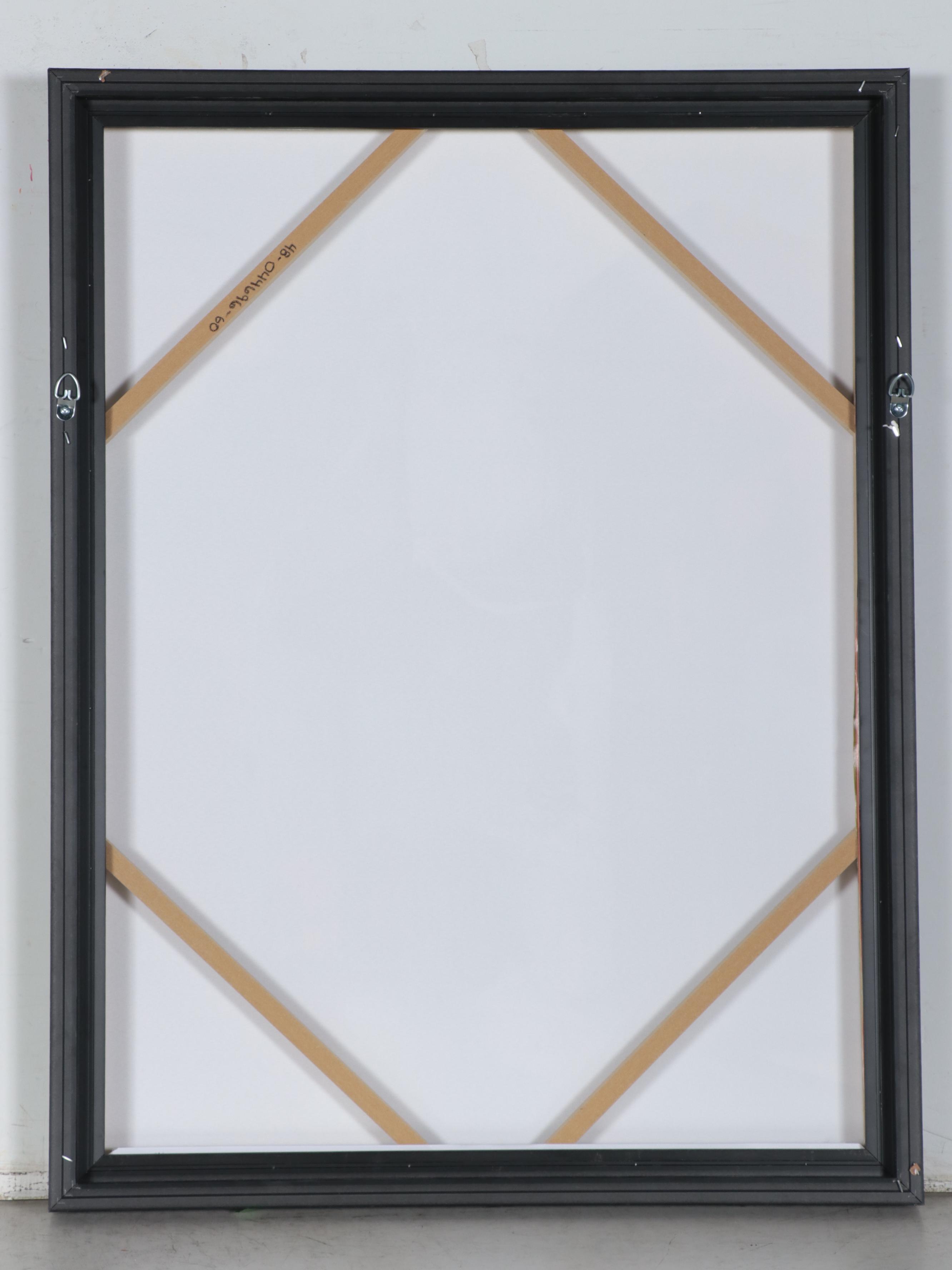 Abstract Embellished Giclée After C.J. Anderson "Skyline II"