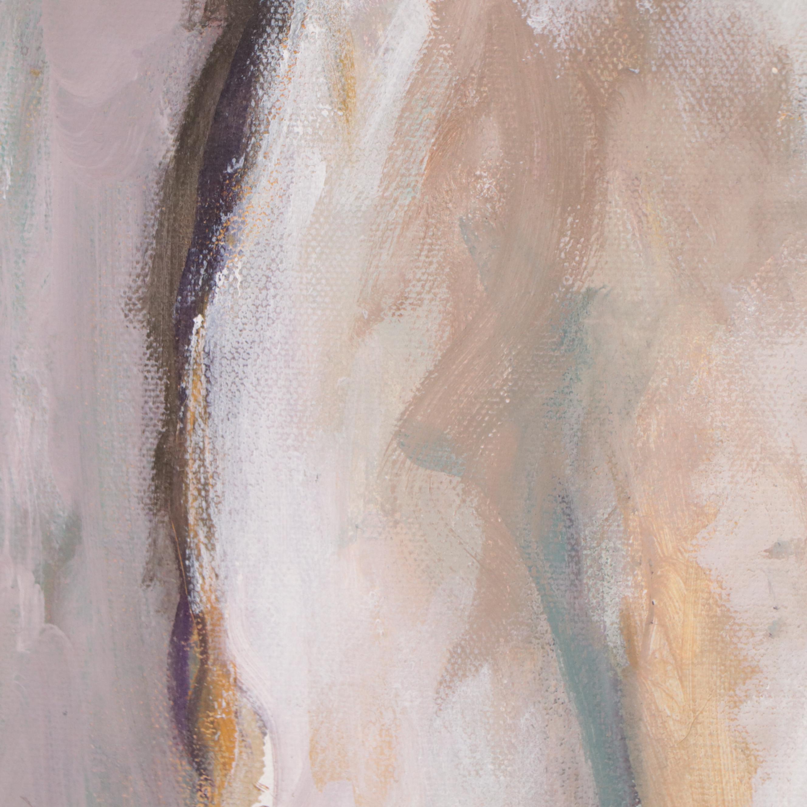 Cathy Shepherd Portrait Oil Painting, Late 20th Century