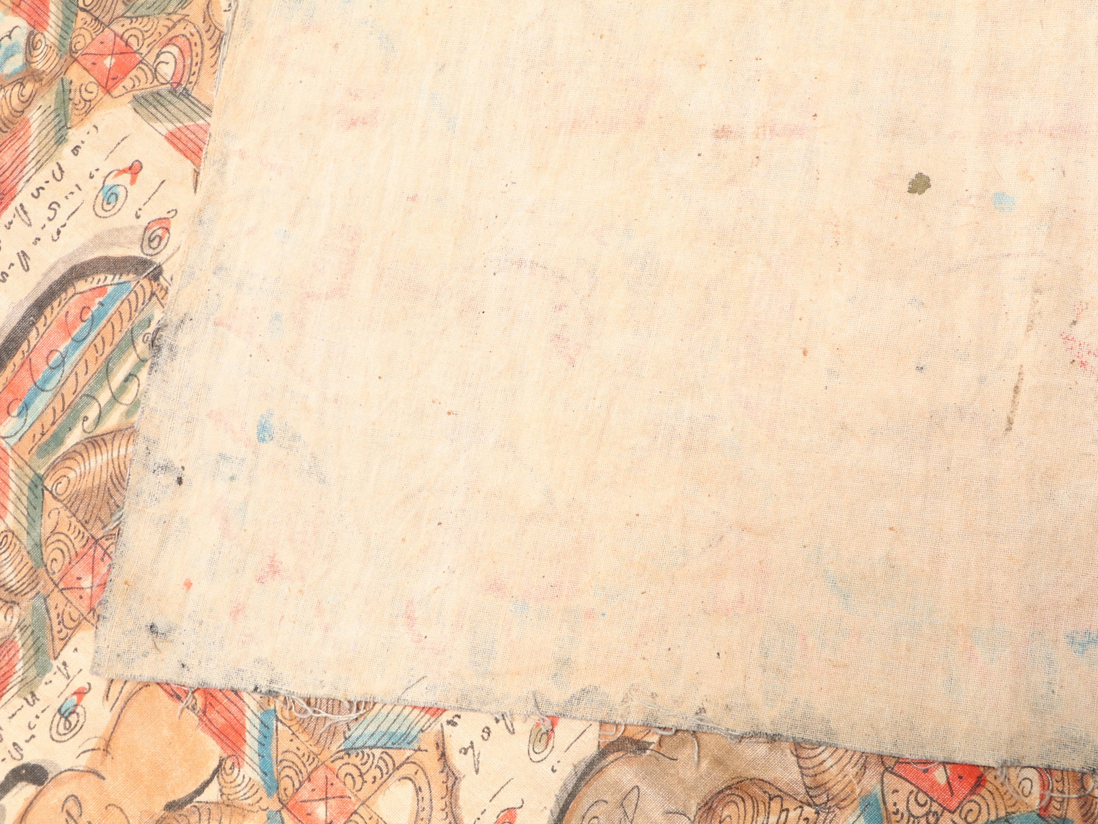 Balinese Palintangan Astrological Calendar Painting, Early 20th Century