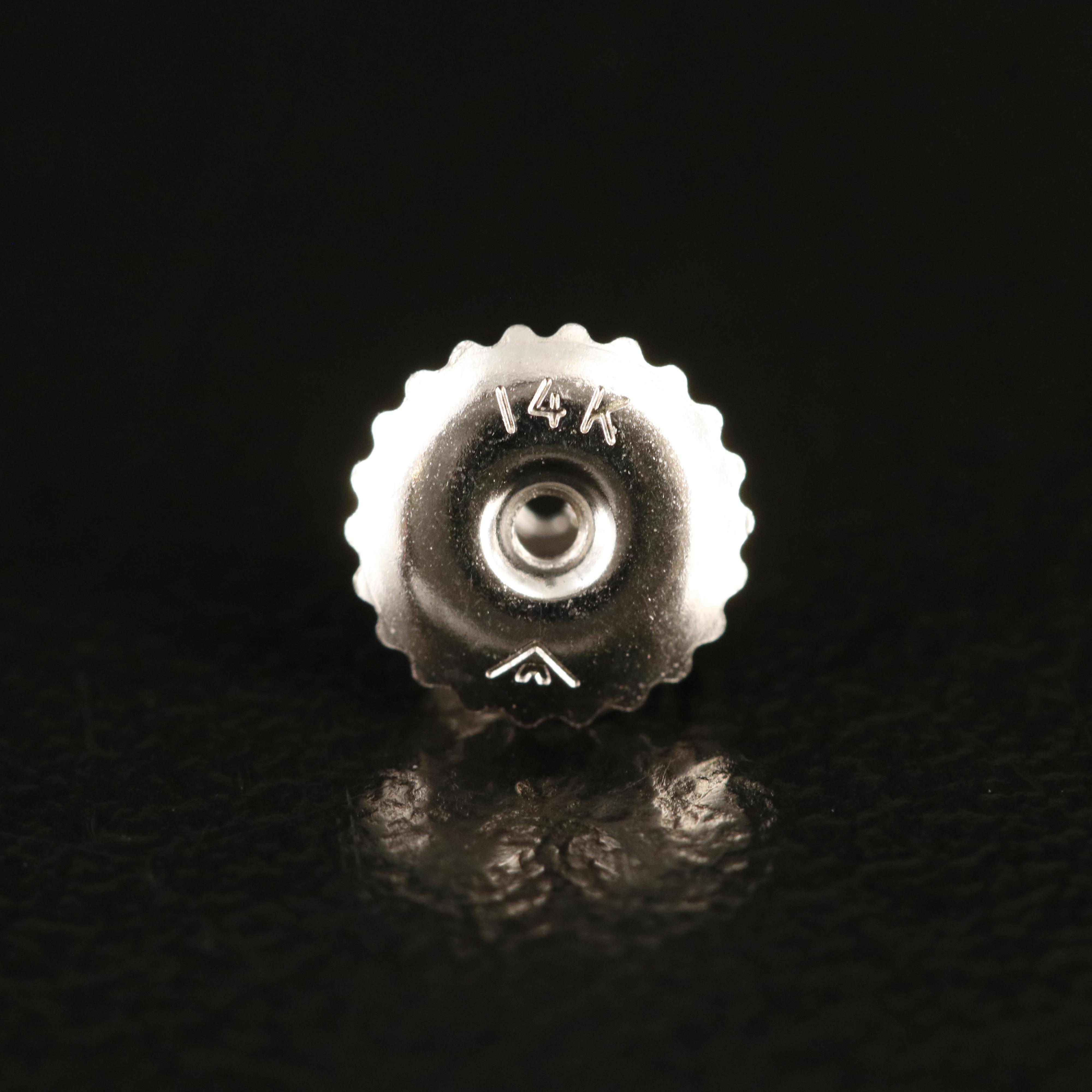 14K 4.40 CTW Lab Grown Diamond Stud Earrings