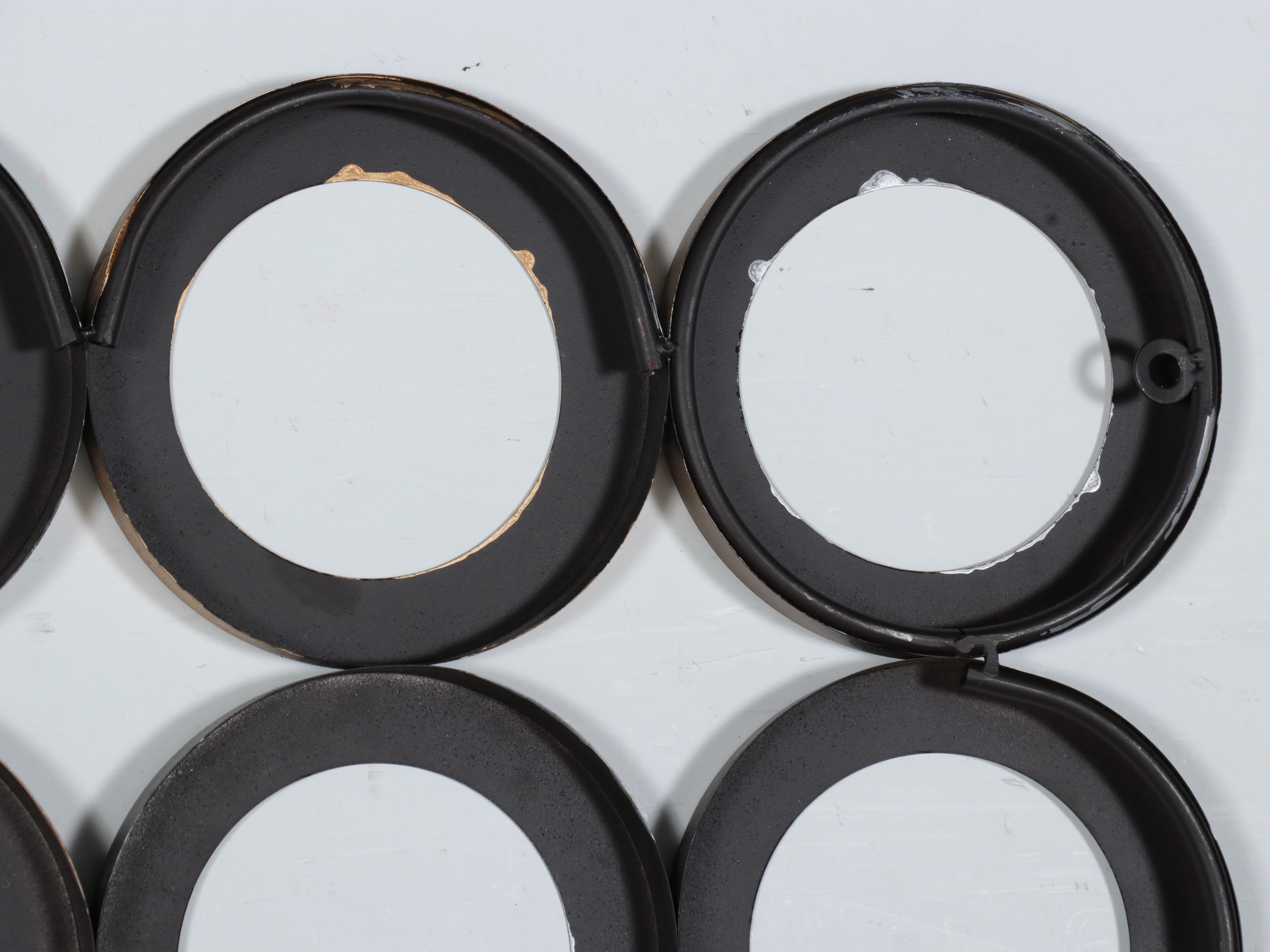 Abstract Geometric Metal Wall Sculpture