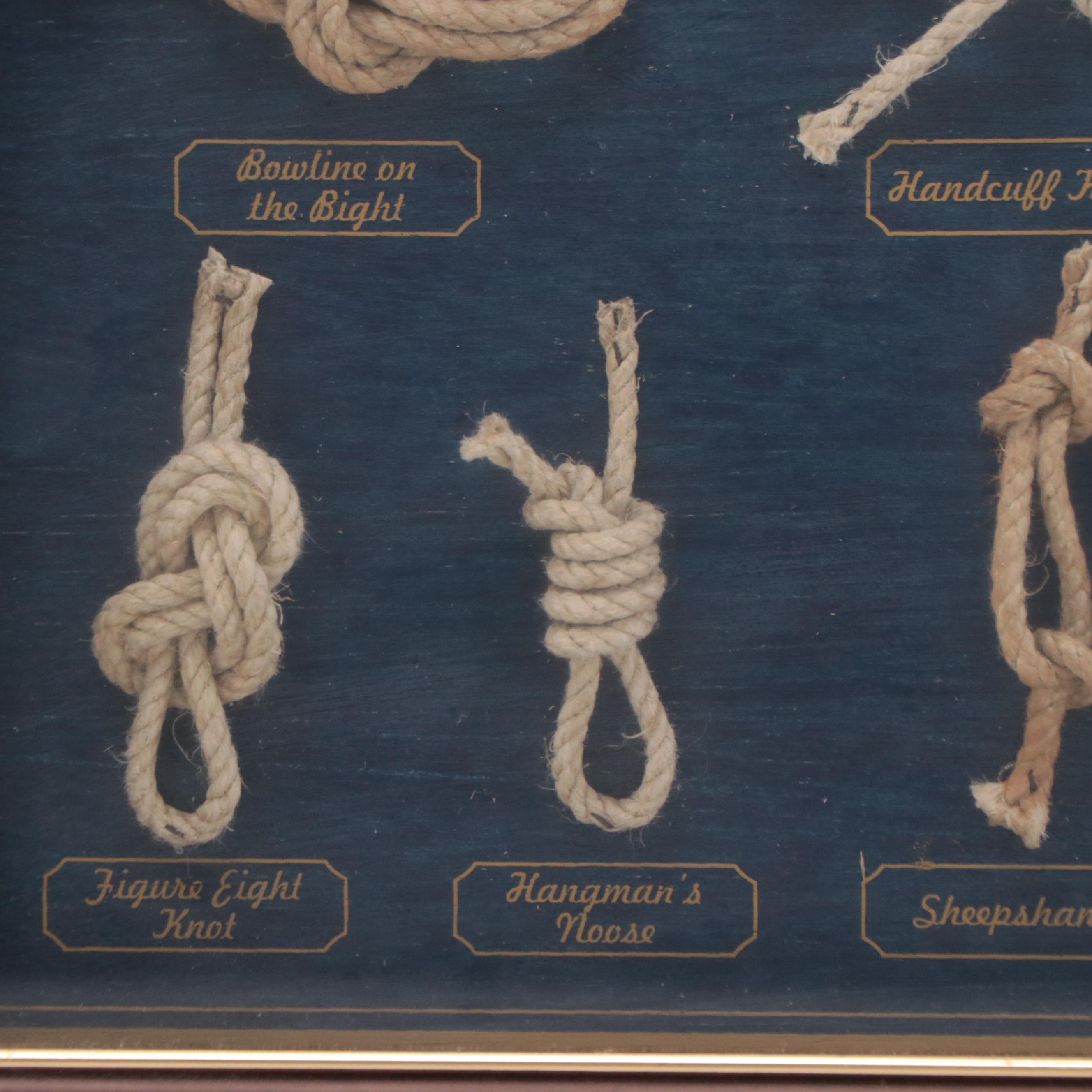 Nautical-Themed Wall Hanging Knots