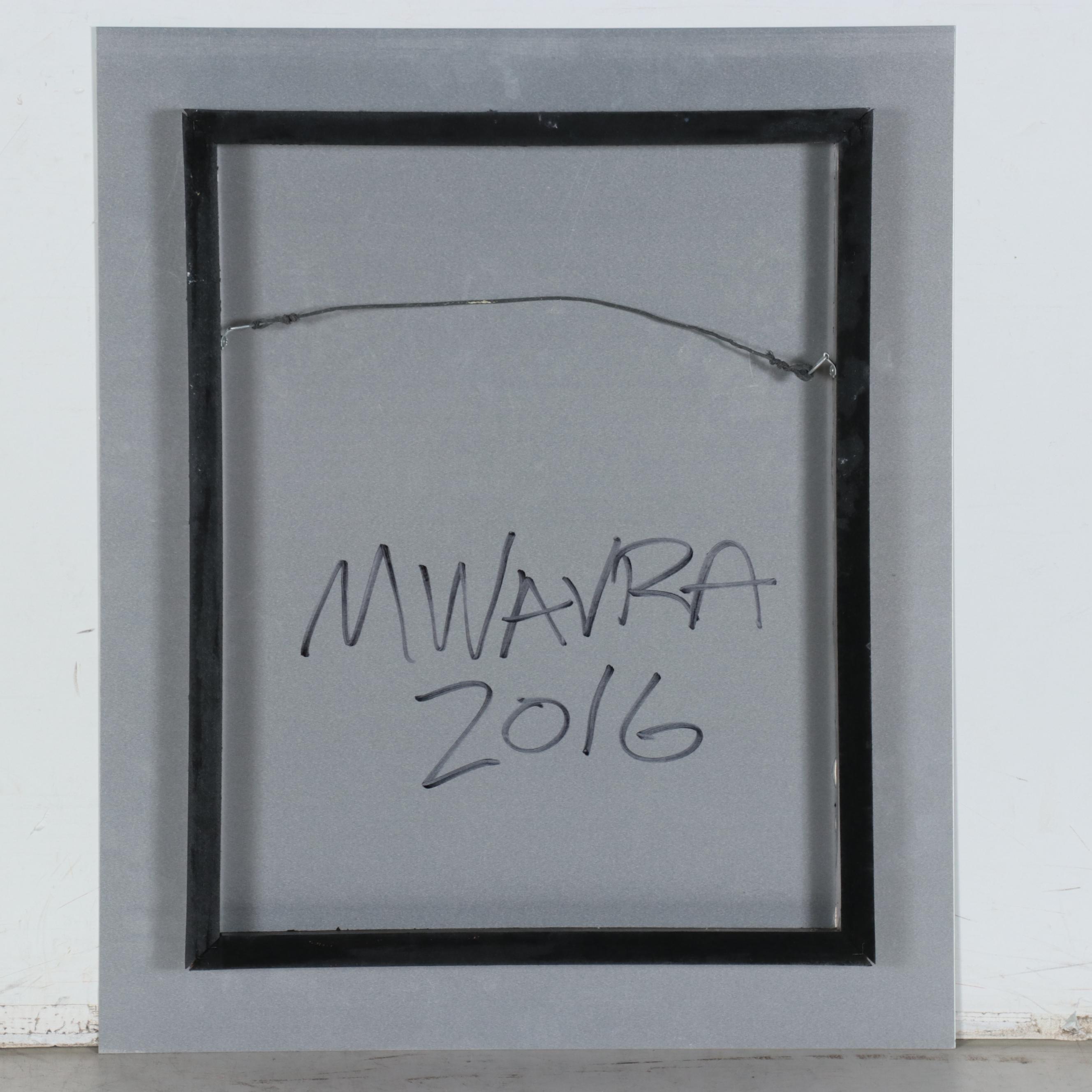 Marc Wavra Digital Photograph on Metal, 2016
