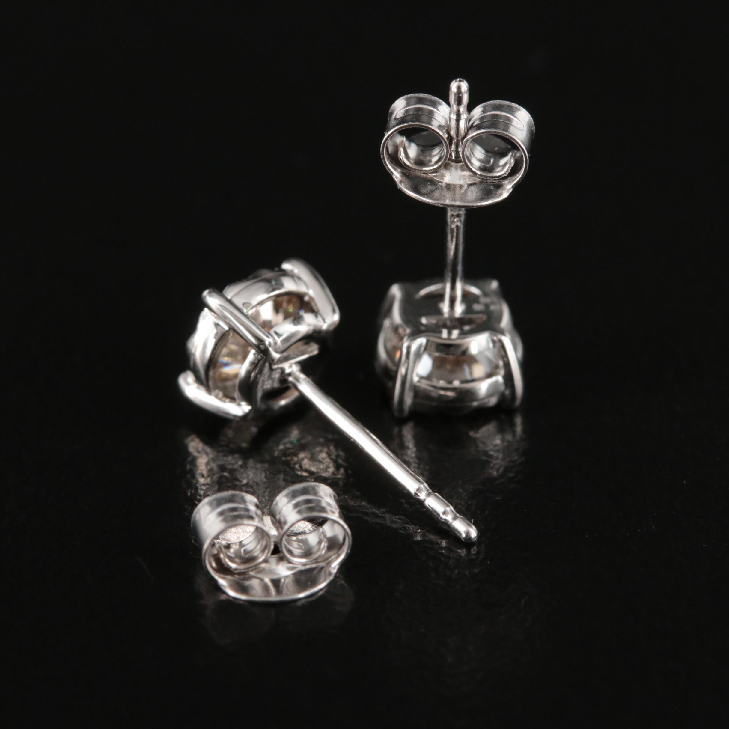 14K 0.78 CTW Lab Grown Diamond Stud Earrings