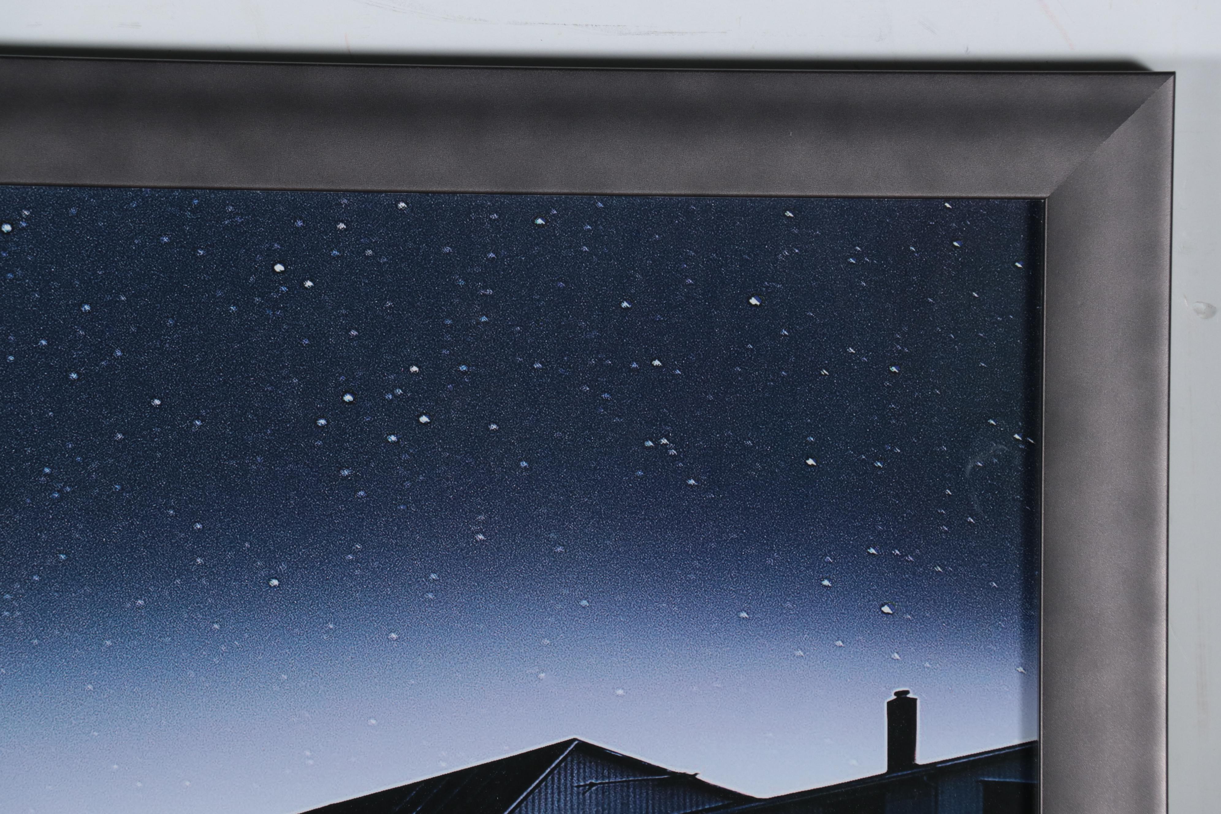 Offset Lithograph After Lior Yaakobi "When the Night Comes Falling From the Sky"