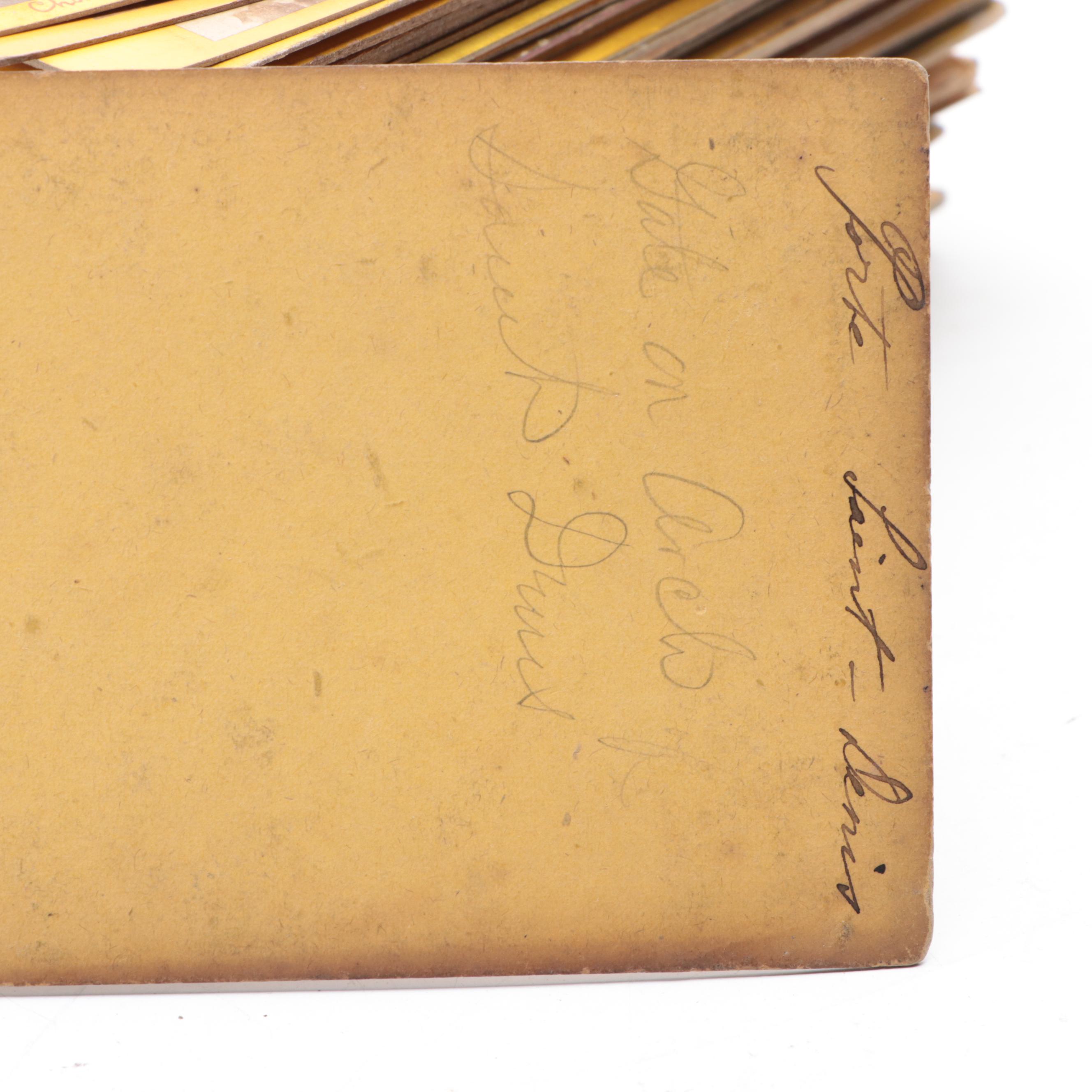 Photographic Company and Other Stereograph Cards, Late 19th/Early 20th Century