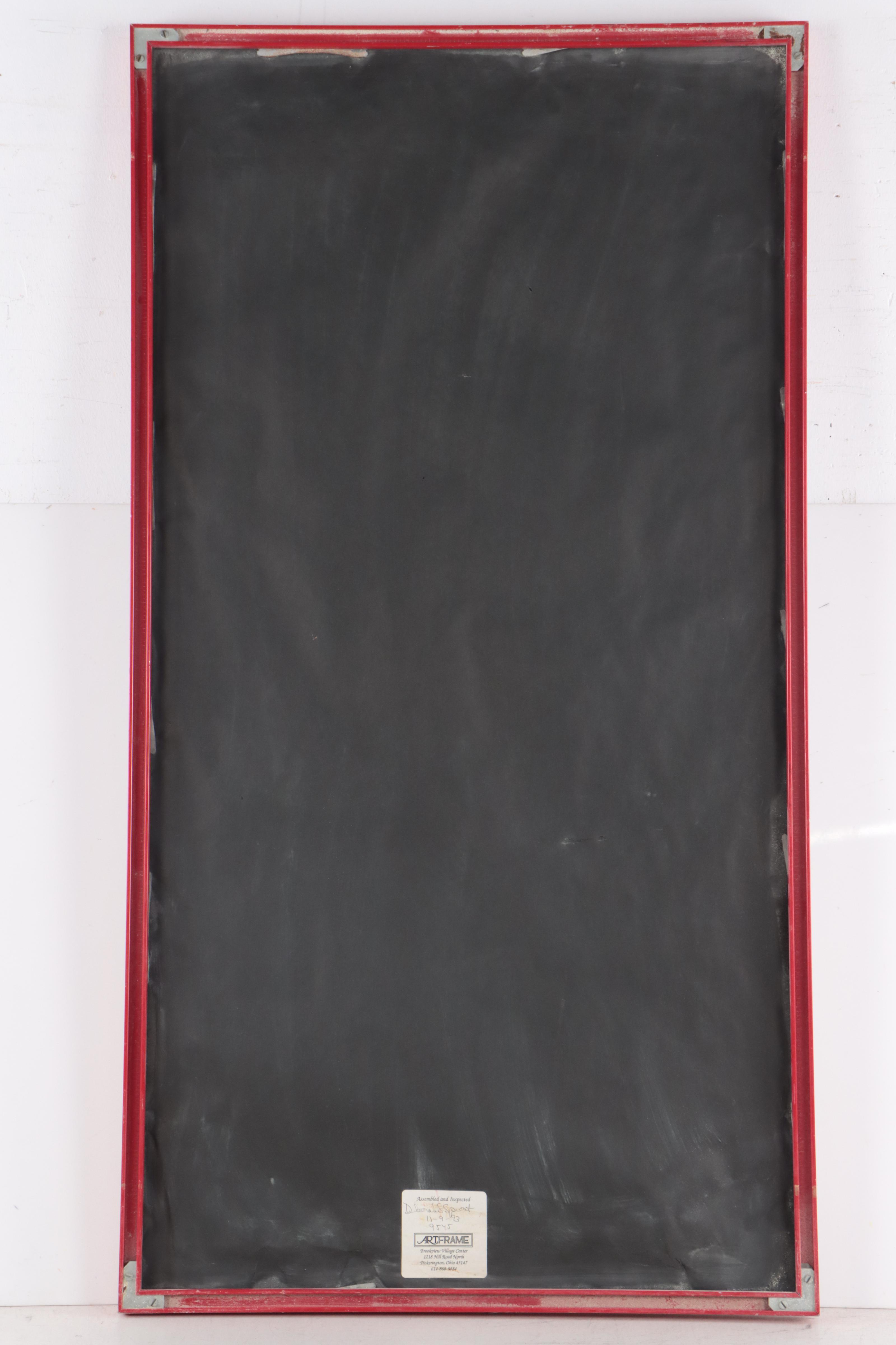 Offset Lithograph Poster After Thomas McKnight "Rivera Coast"