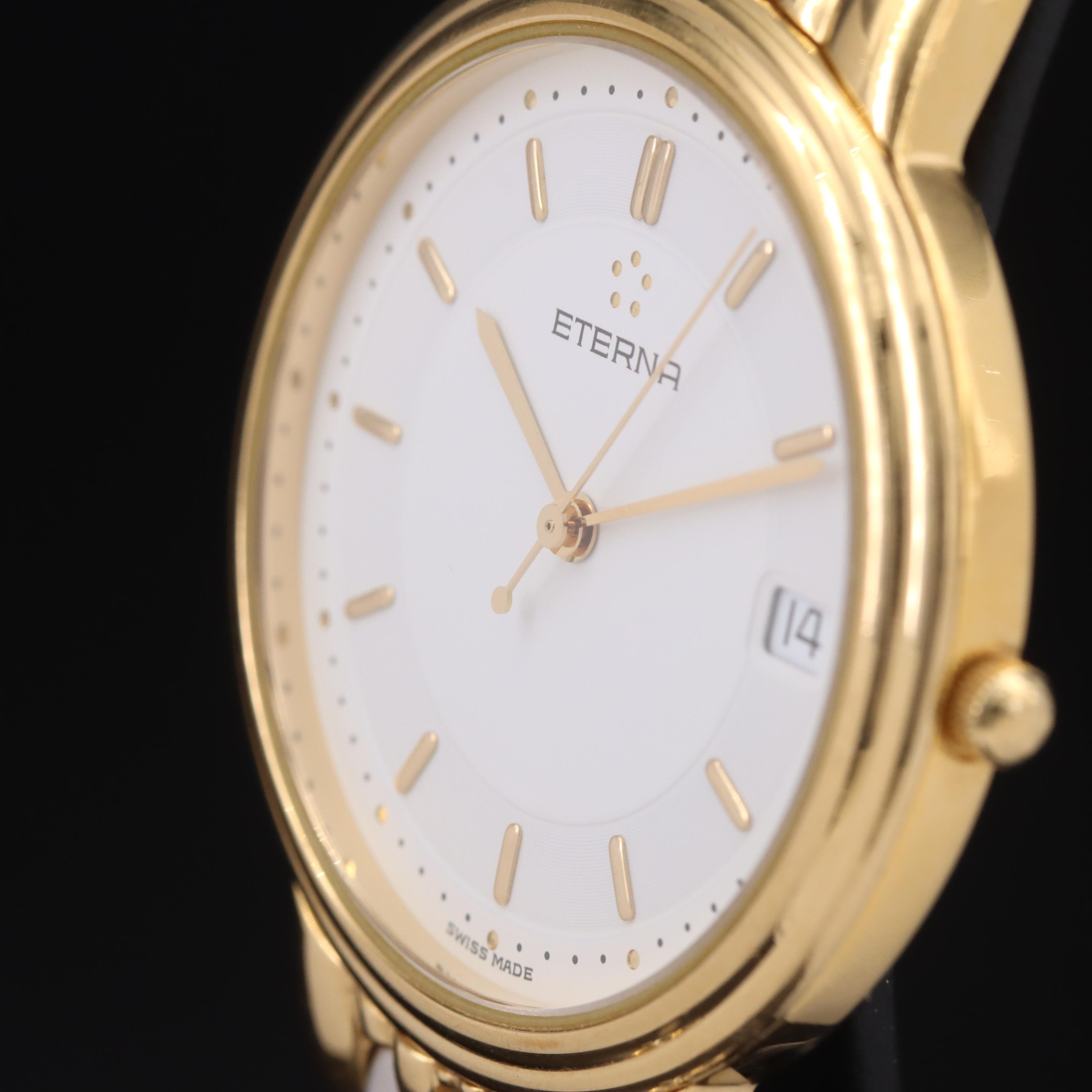 Eterna Two-Tone Date Watch