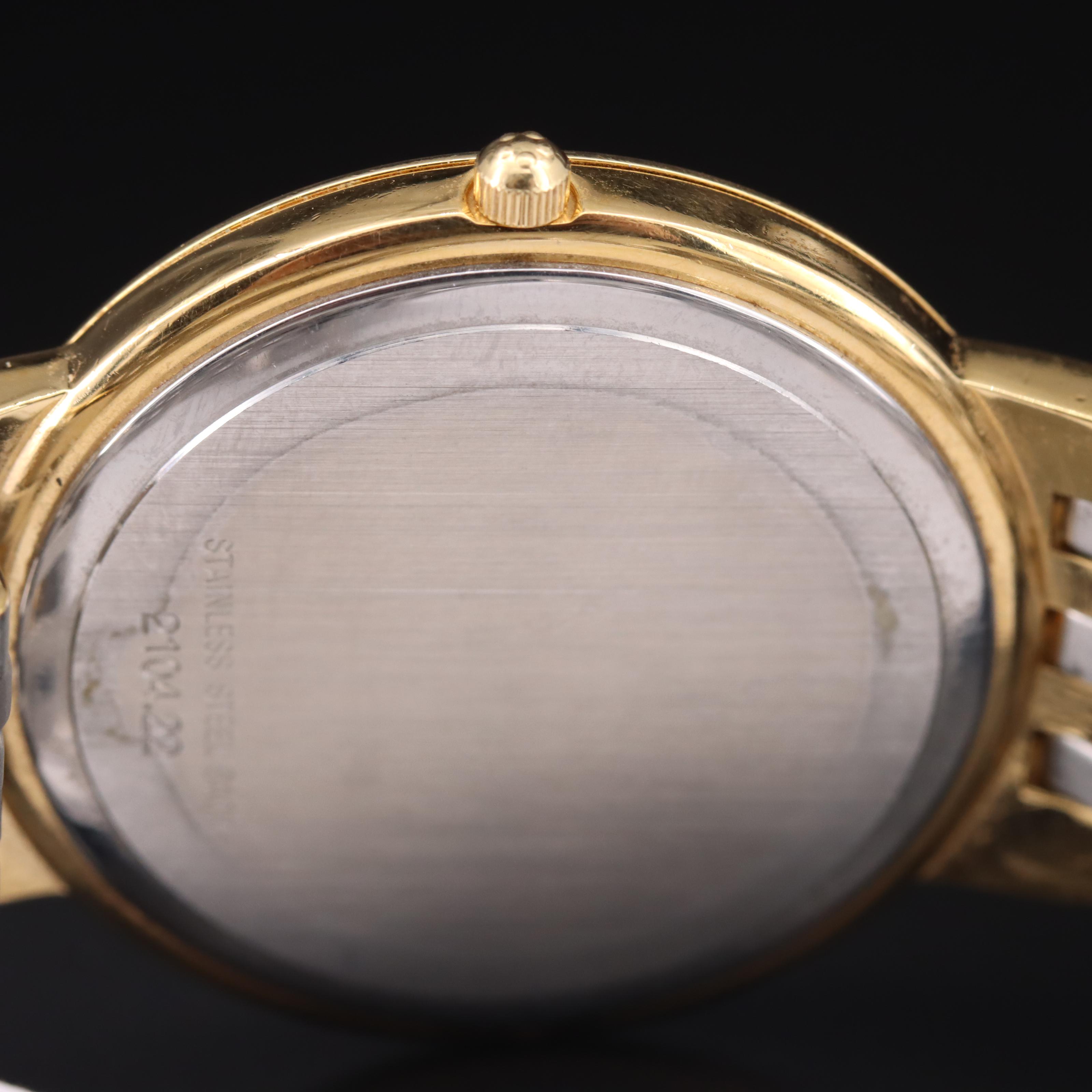 Eterna Two-Tone Date Watch