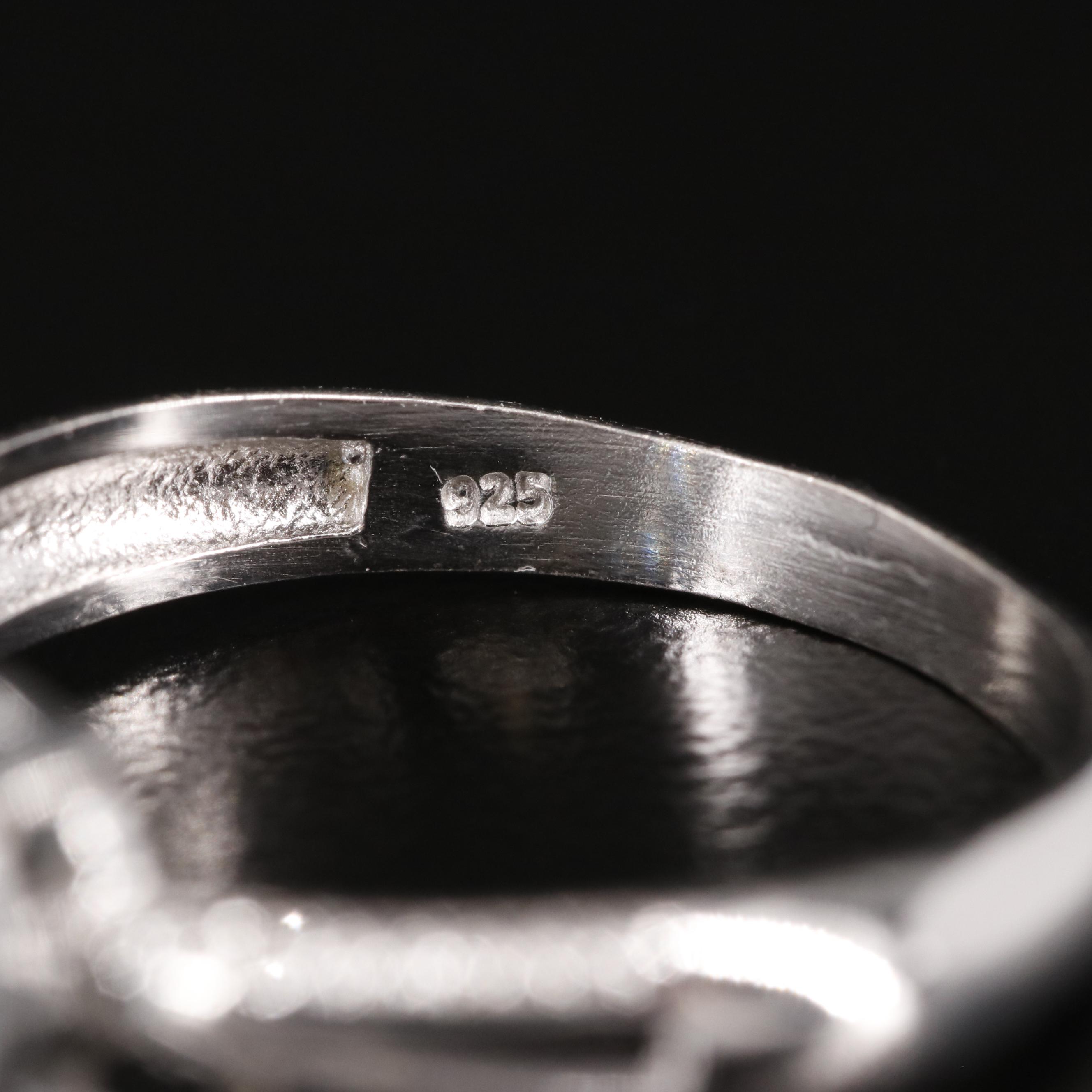 Sterling Blue Topaz Solitaire Ring