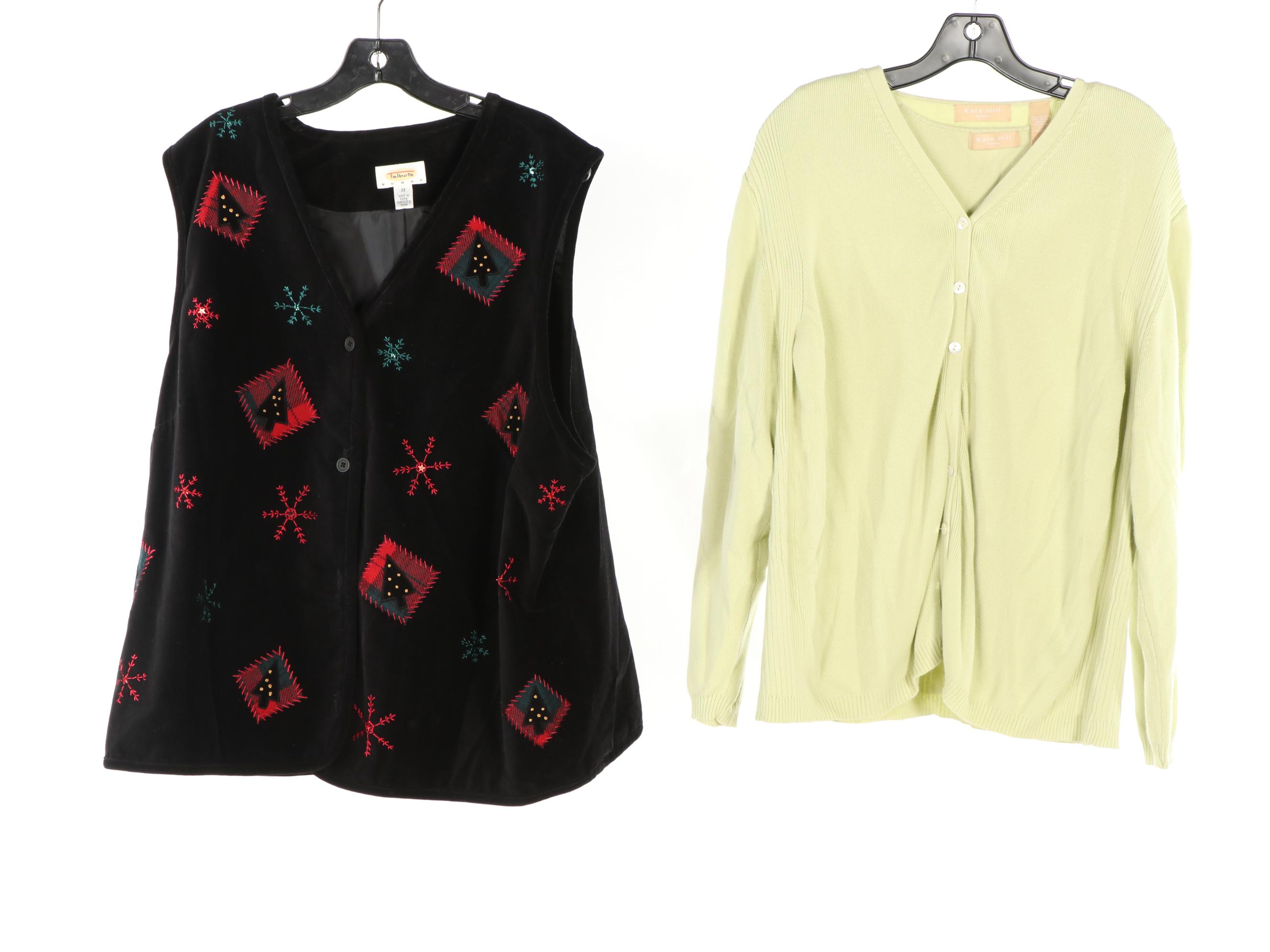 Lands' End, Kate Hill Sweater Set, Talbots, and More Assorted Clothing