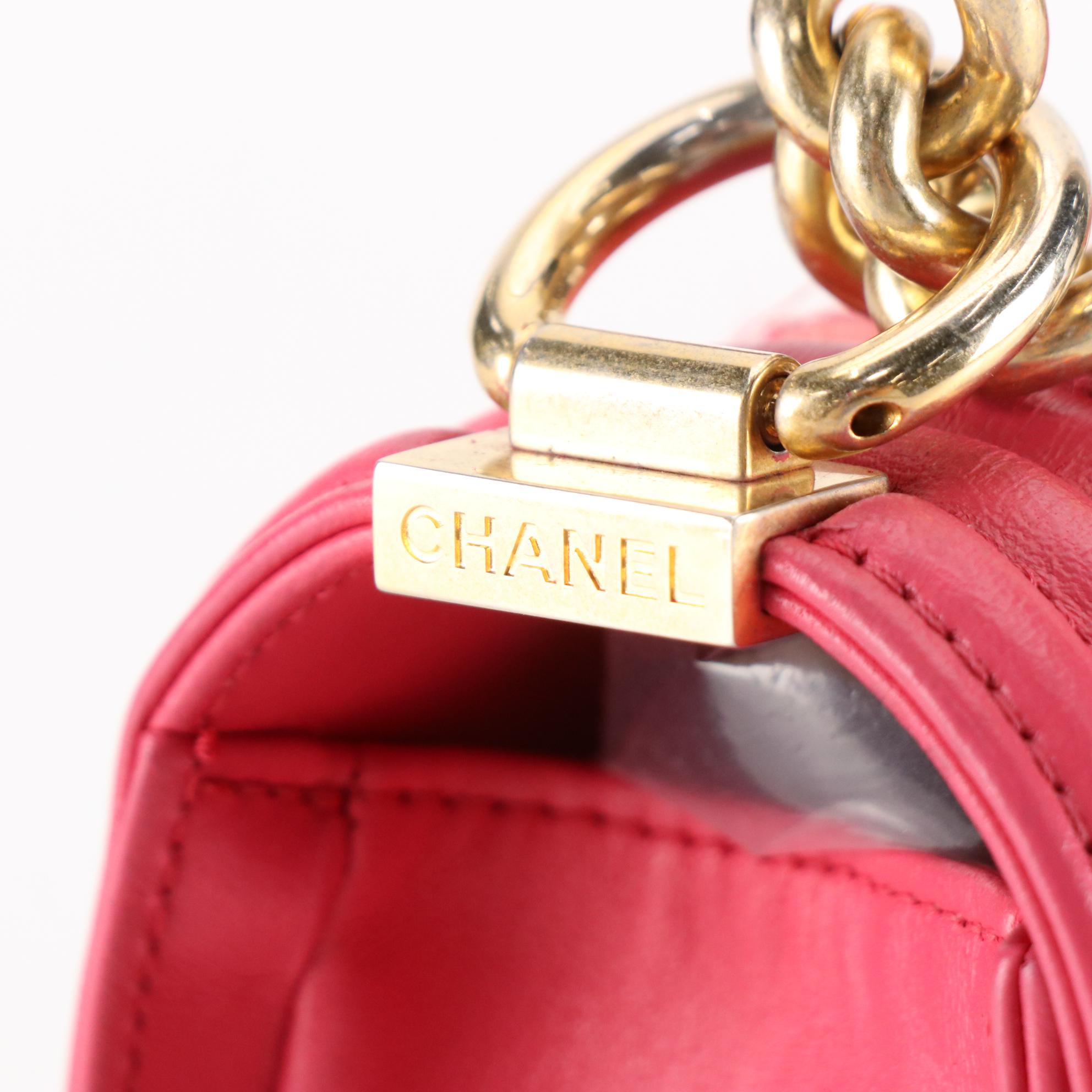 Chanel Small Boy Flap Bag in Tweed and Leather Trim