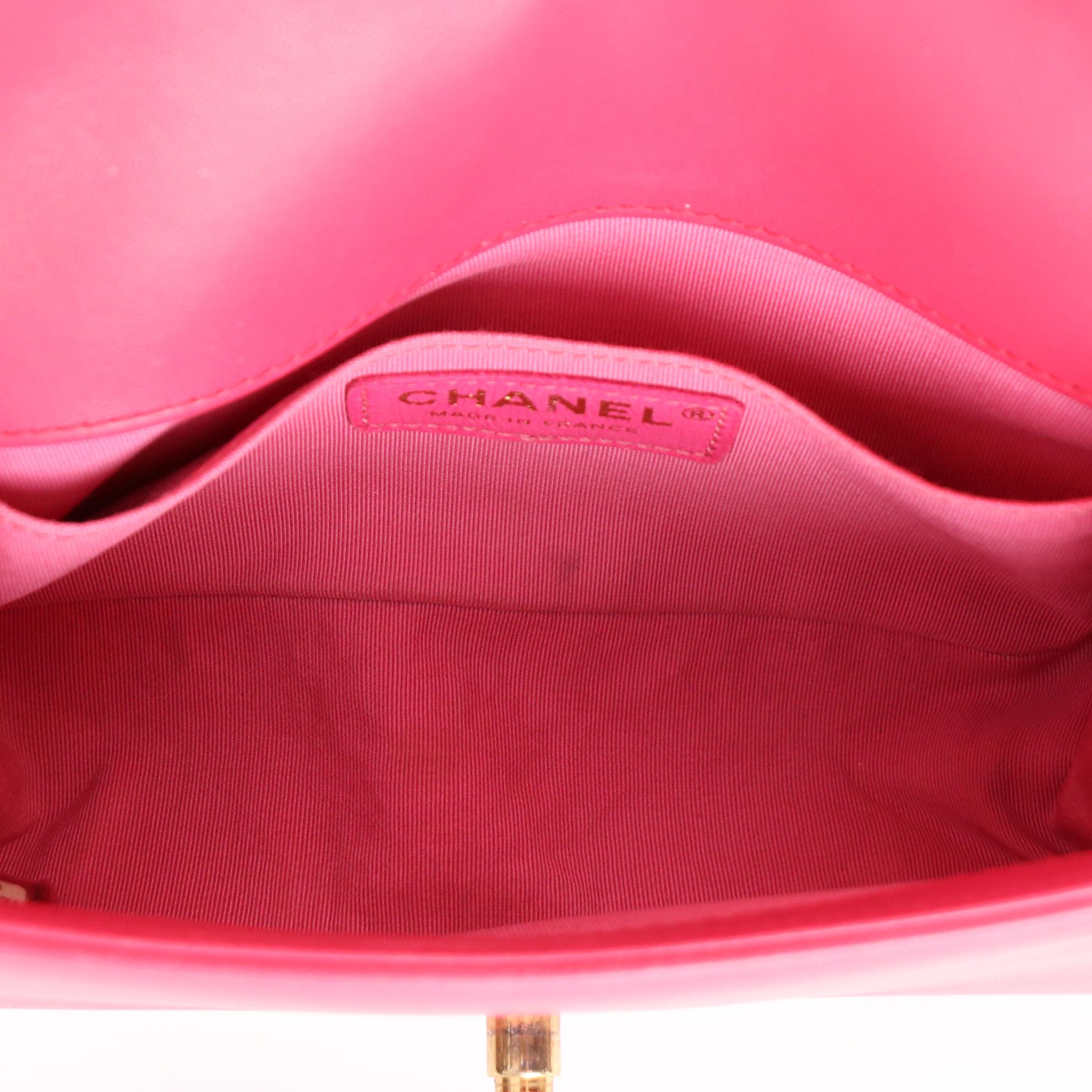 Chanel Small Boy Flap Bag in Tweed and Leather Trim