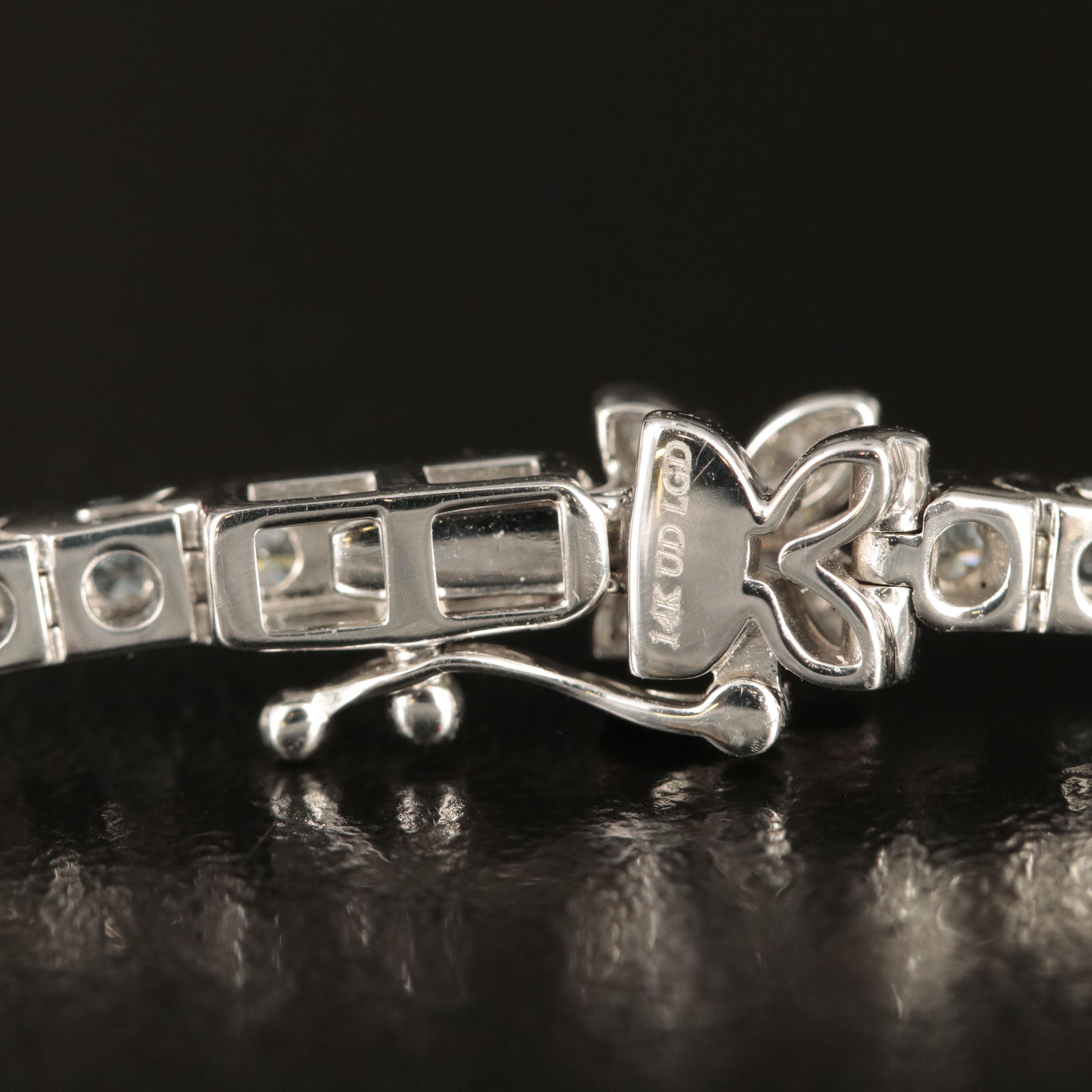 14K 5.00 CTW Lab Grown Diamond Line Bracelet