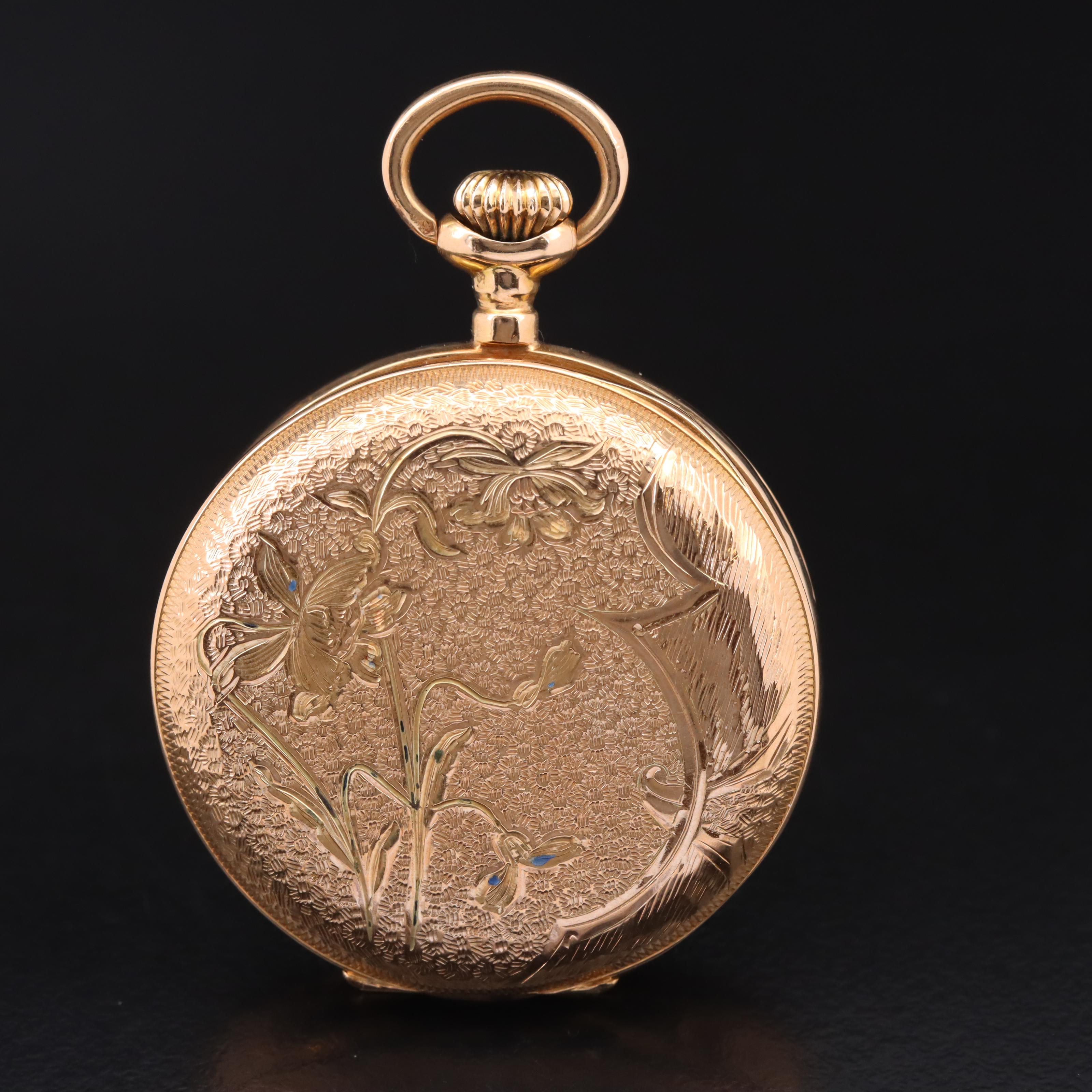 14K Unsigned Pocket Watch