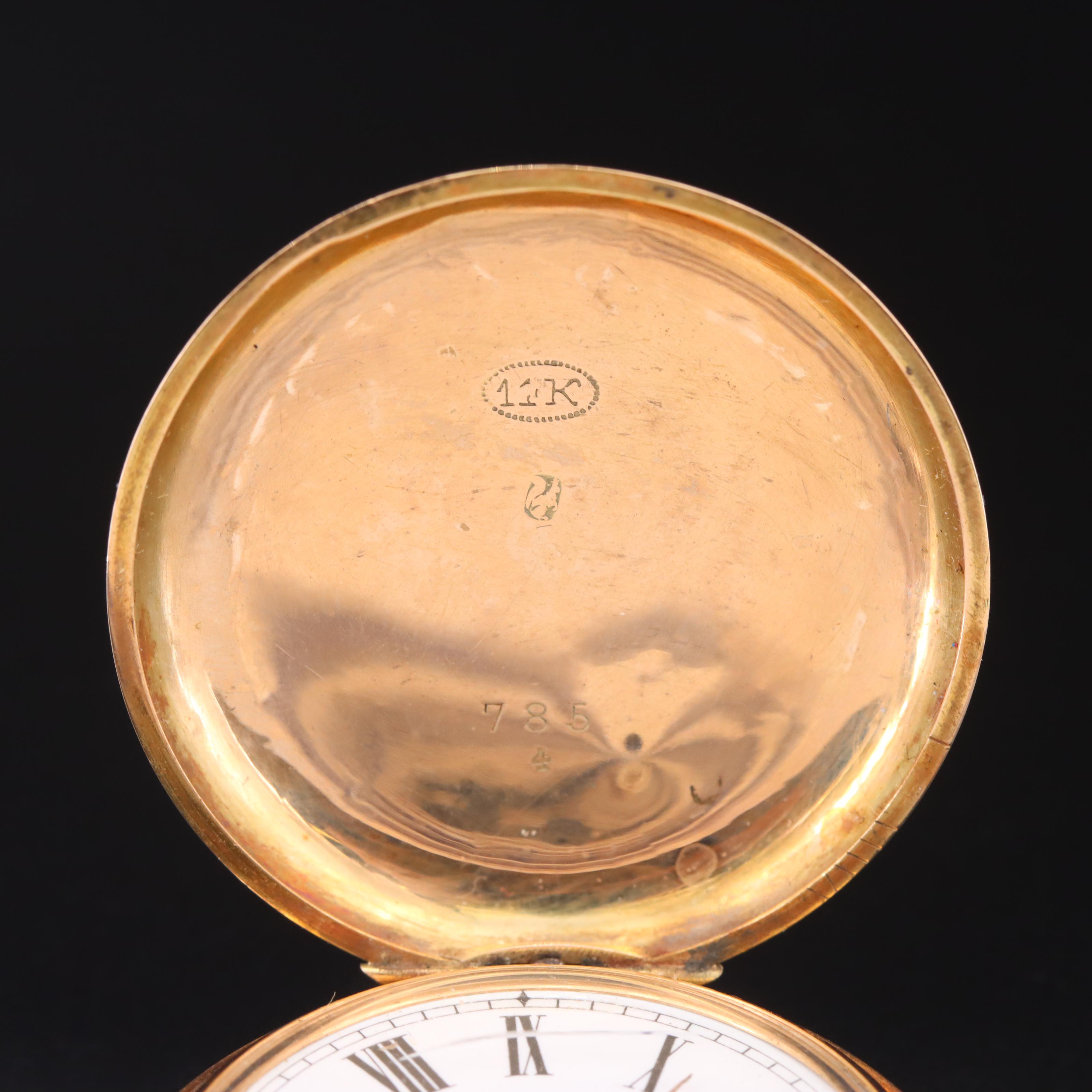 14K Unsigned Pocket Watch