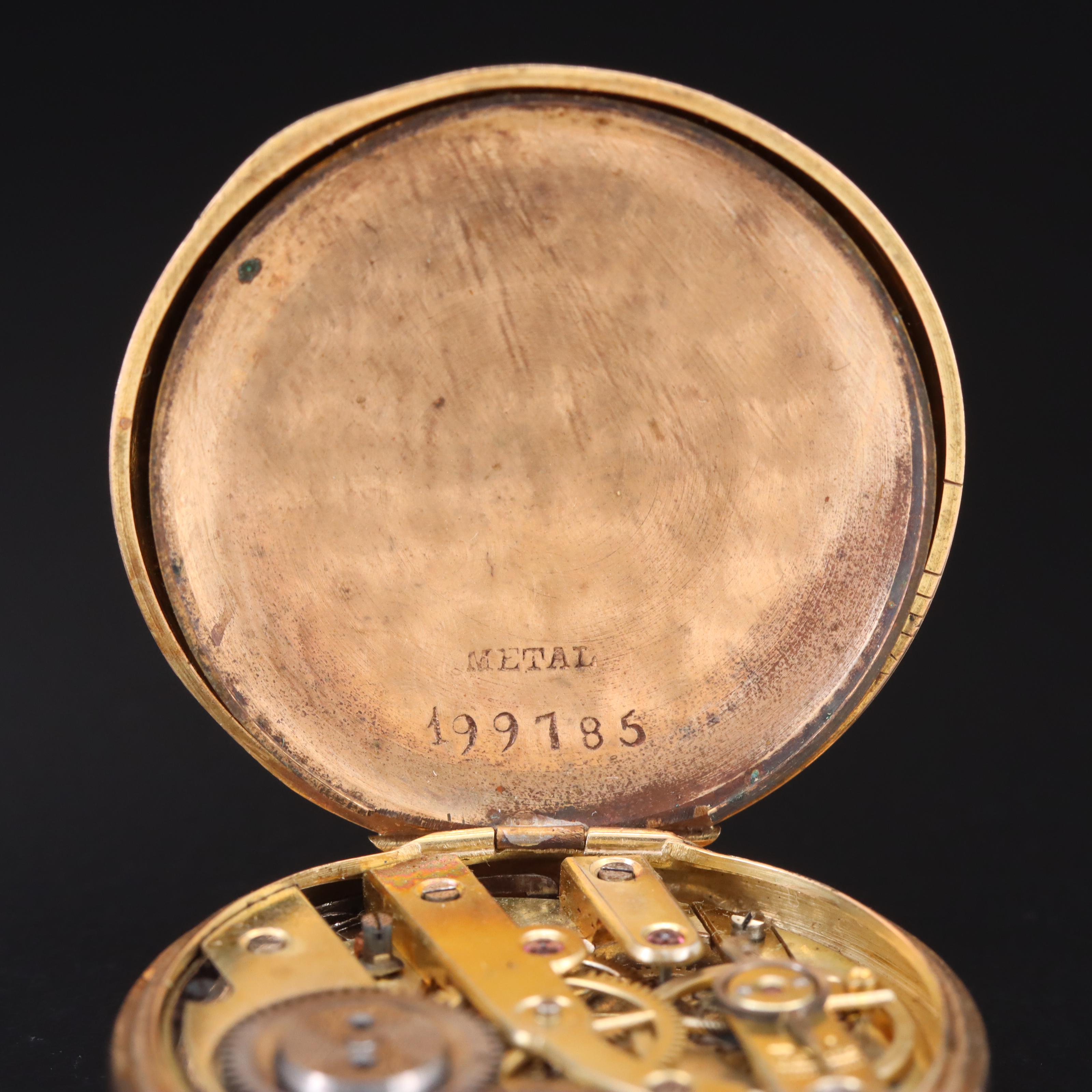 14K Unsigned Pocket Watch