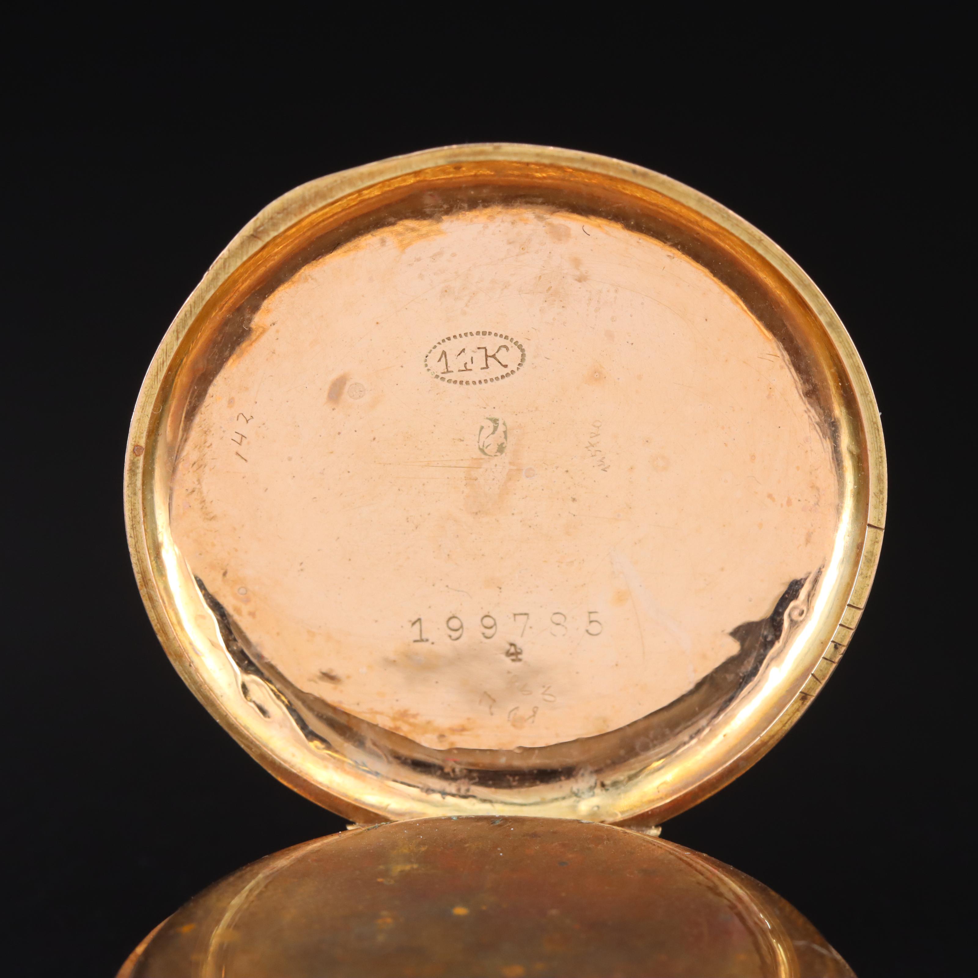 14K Unsigned Pocket Watch