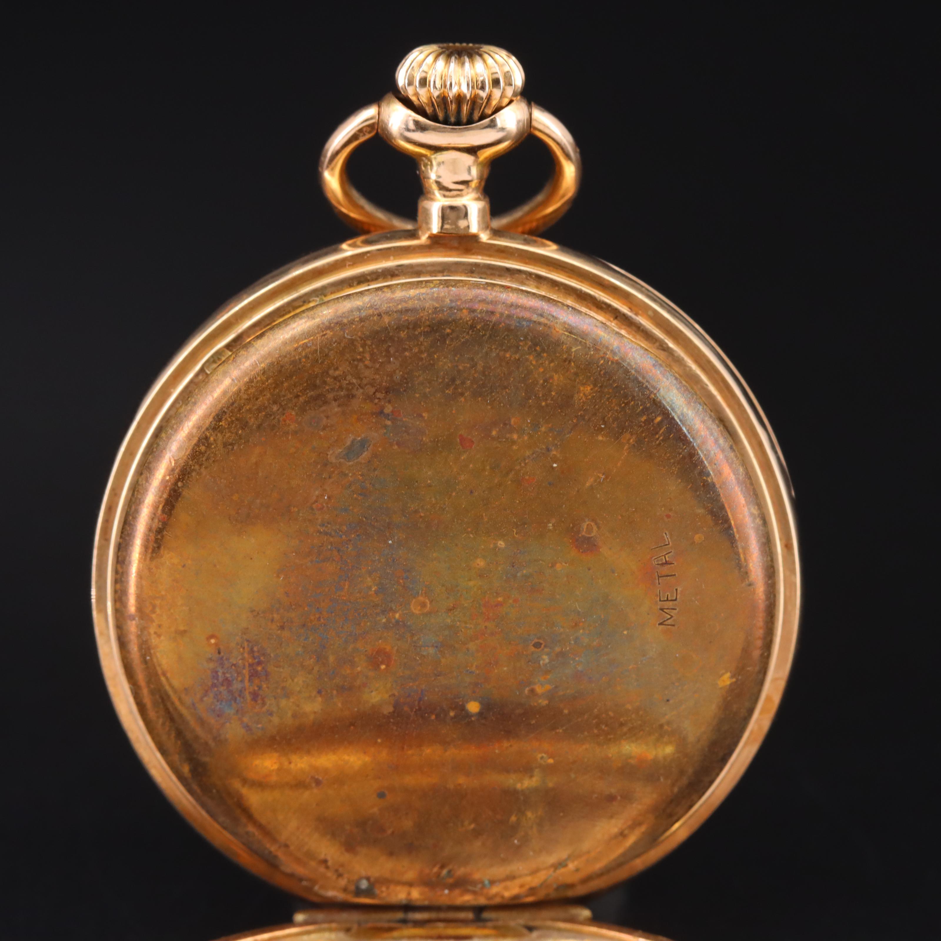 14K Unsigned Pocket Watch