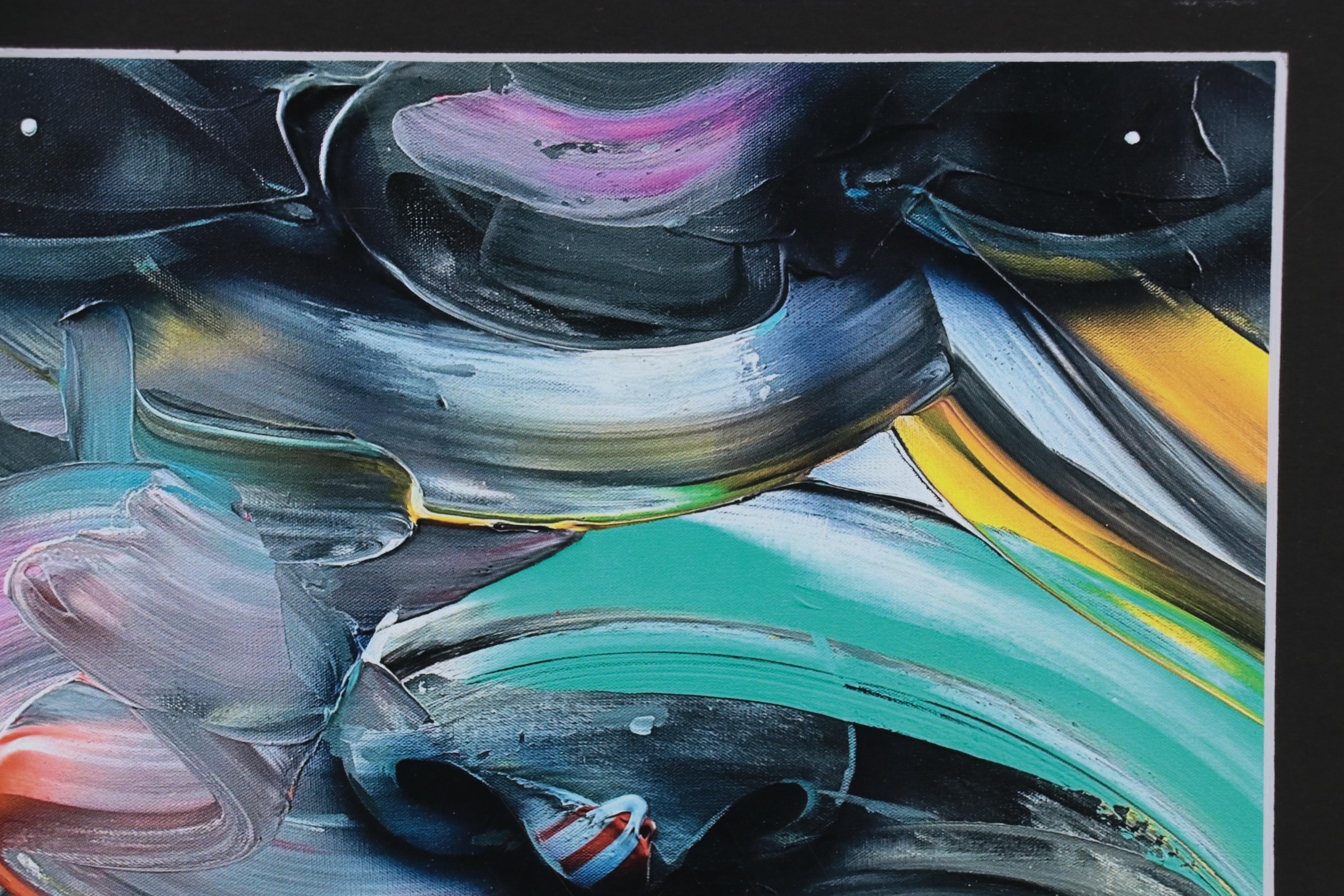 Abiola Idowu Giclée of Abstract Portrait "Amen," 2023