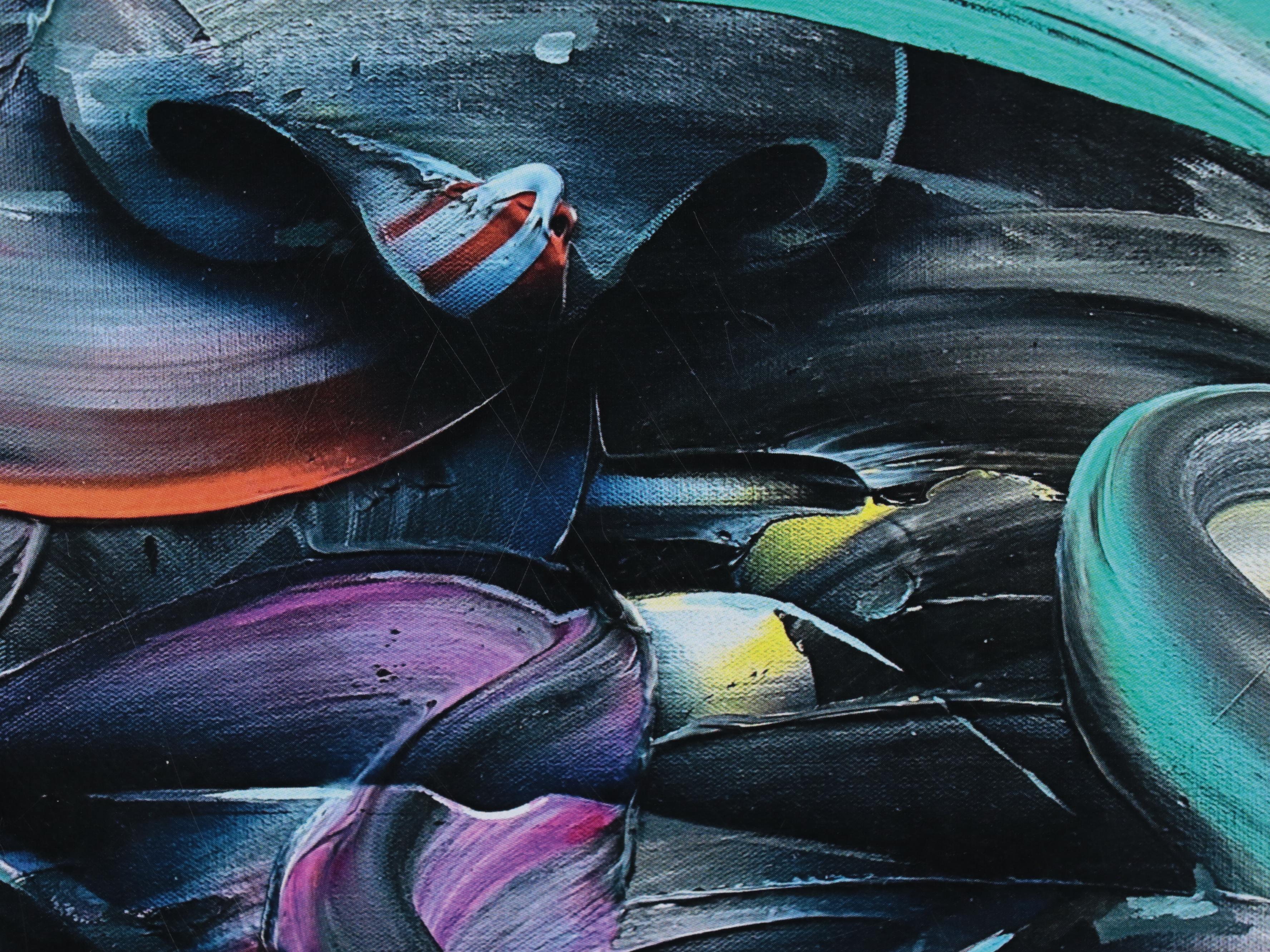 Abiola Idowu Giclée of Abstract Portrait "Amen," 2023