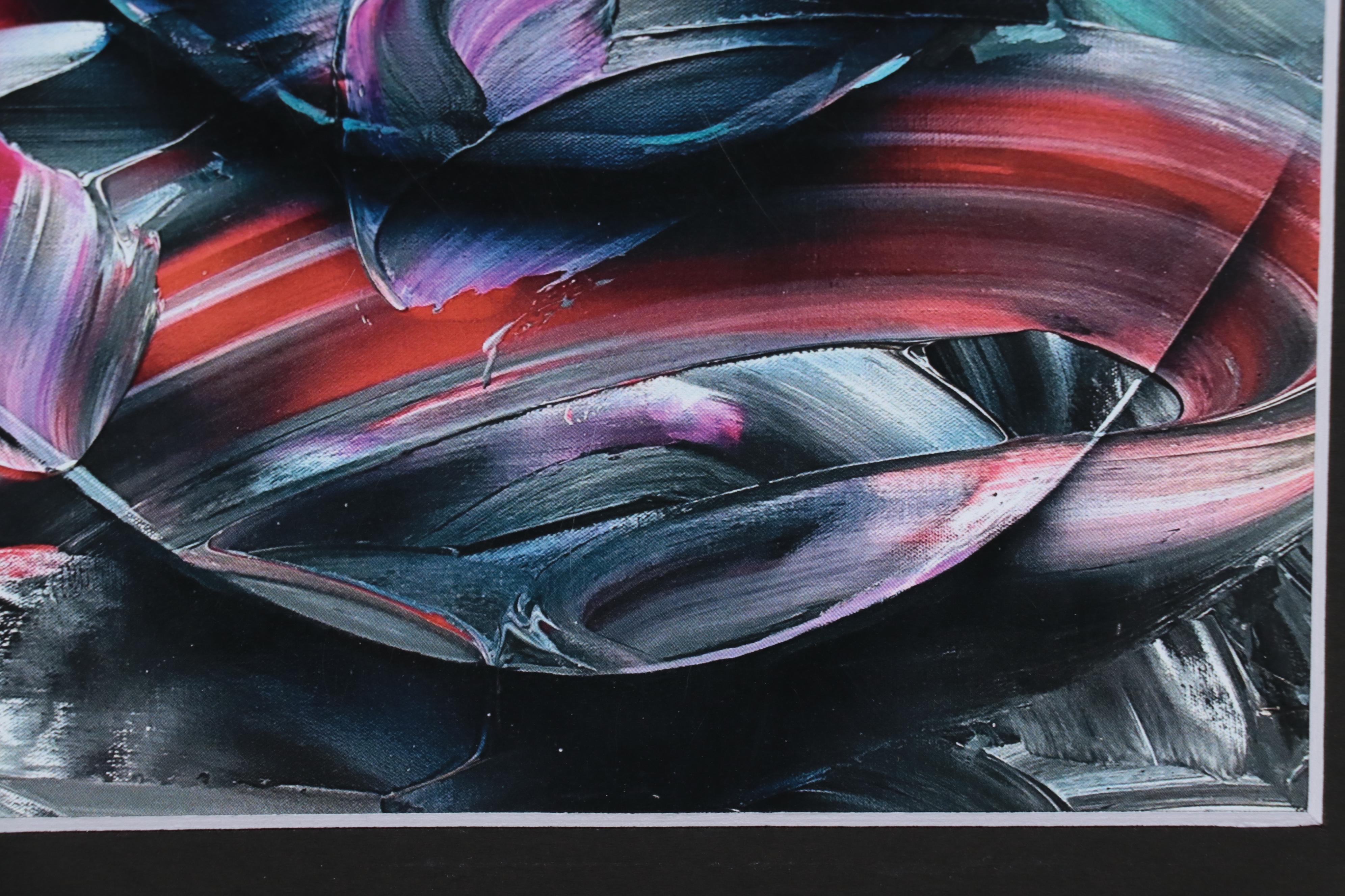 Abiola Idowu Giclée of Abstract Portrait "Amen," 2023