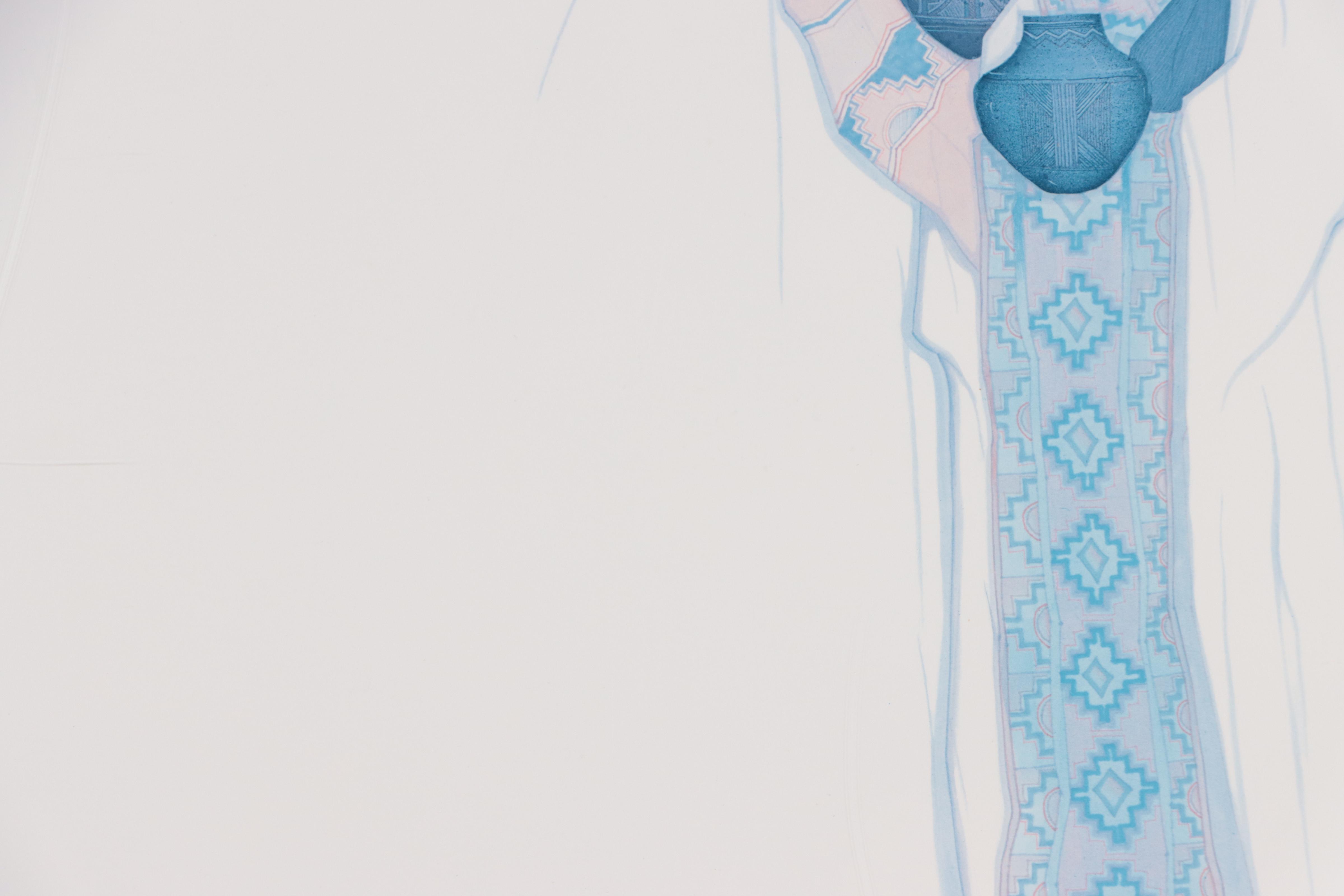 Offset Lithograph After Amado Maurilio Peña "El Taller"