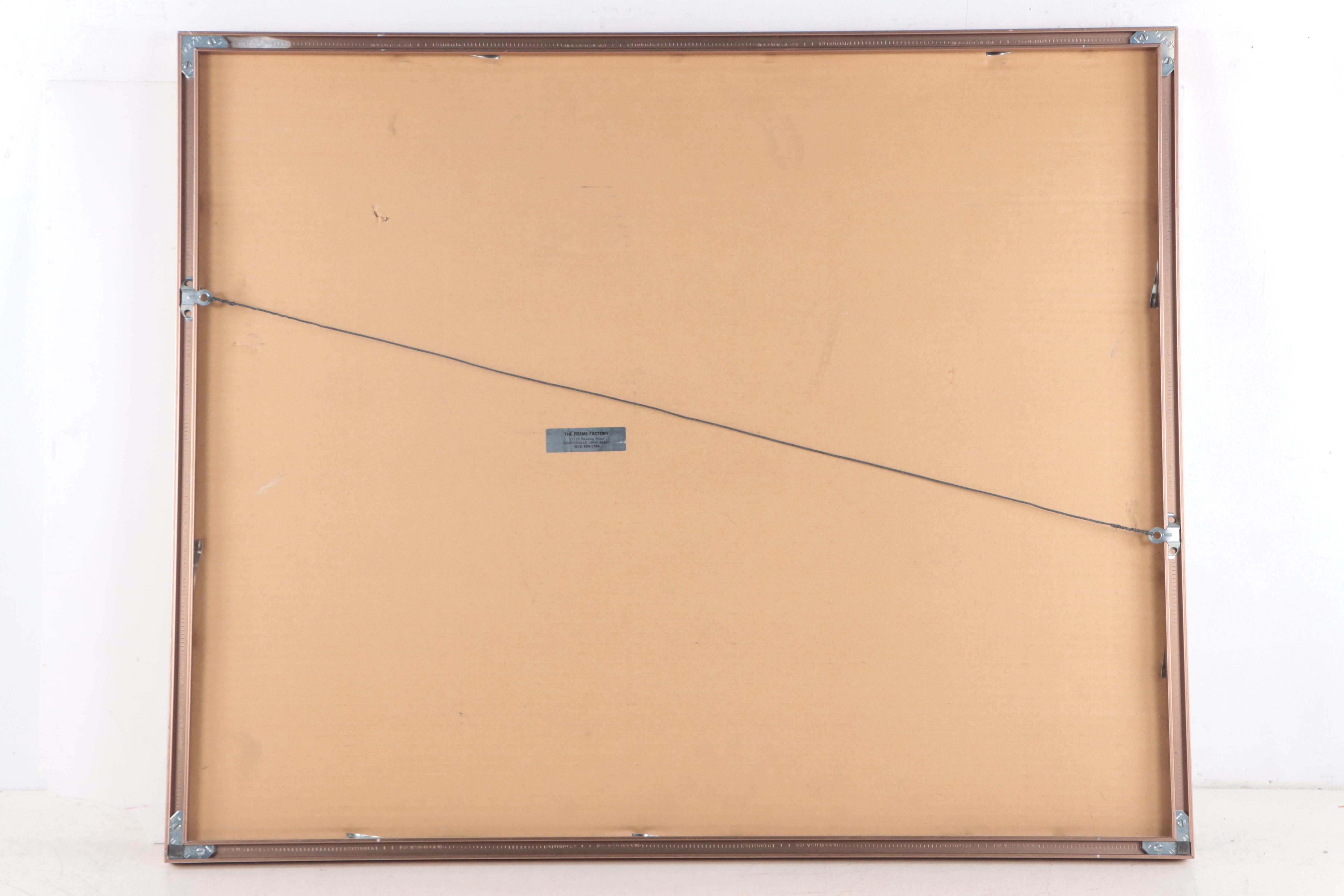 Offset Lithograph After Amado Maurilio Peña "El Taller"