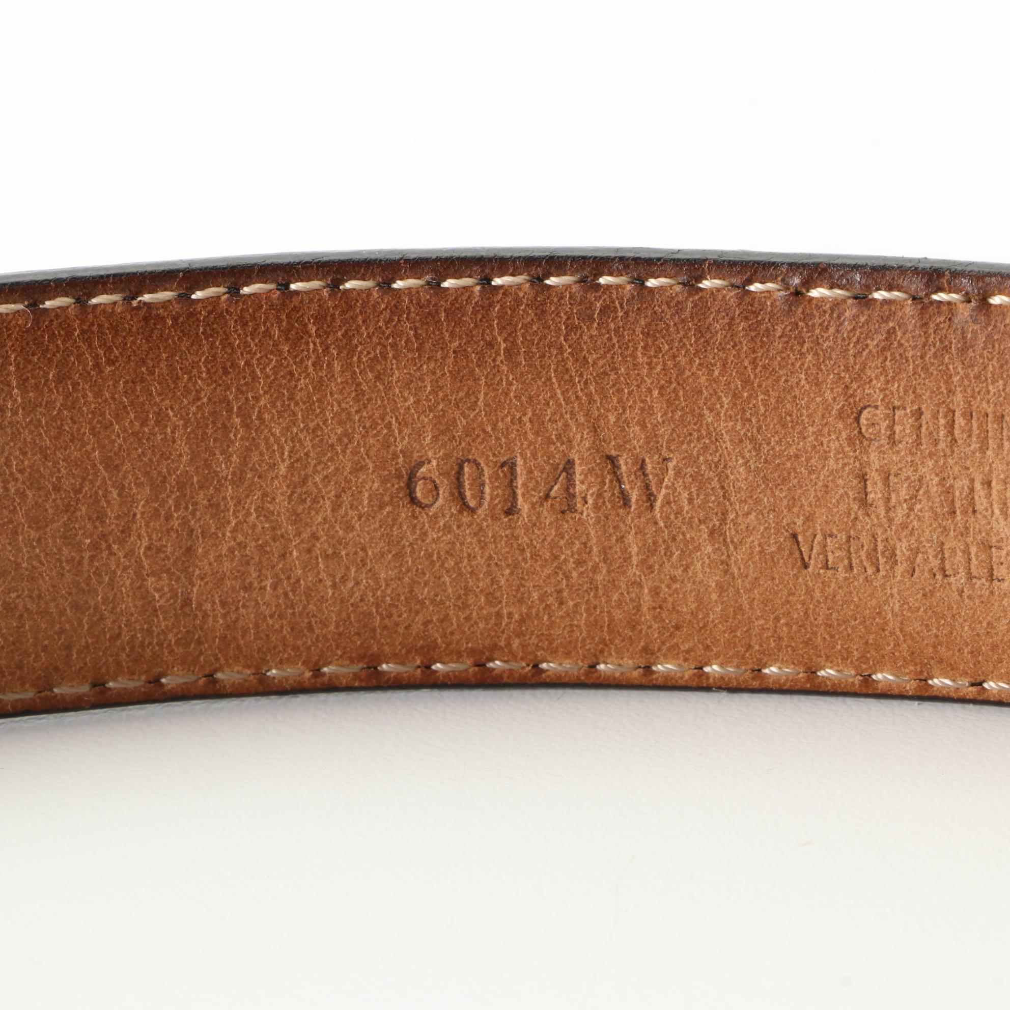 Tony Lama "Gold Label" Belt, Alcala's, James Culver, Coach, and More Belts