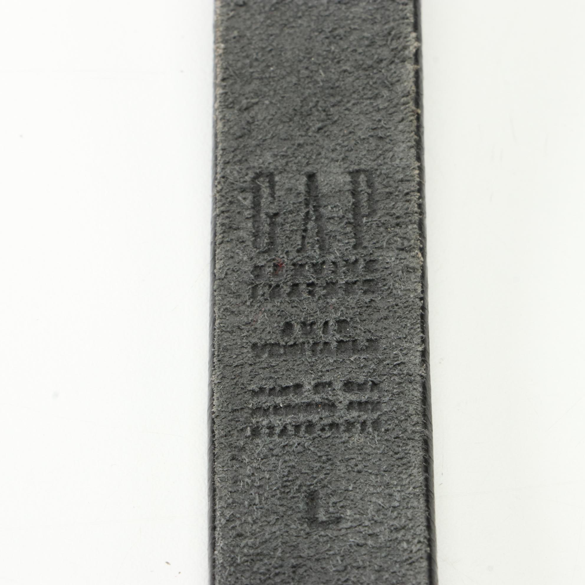 Tony Lama "Gold Label" Belt, Alcala's, James Culver, Coach, and More Belts