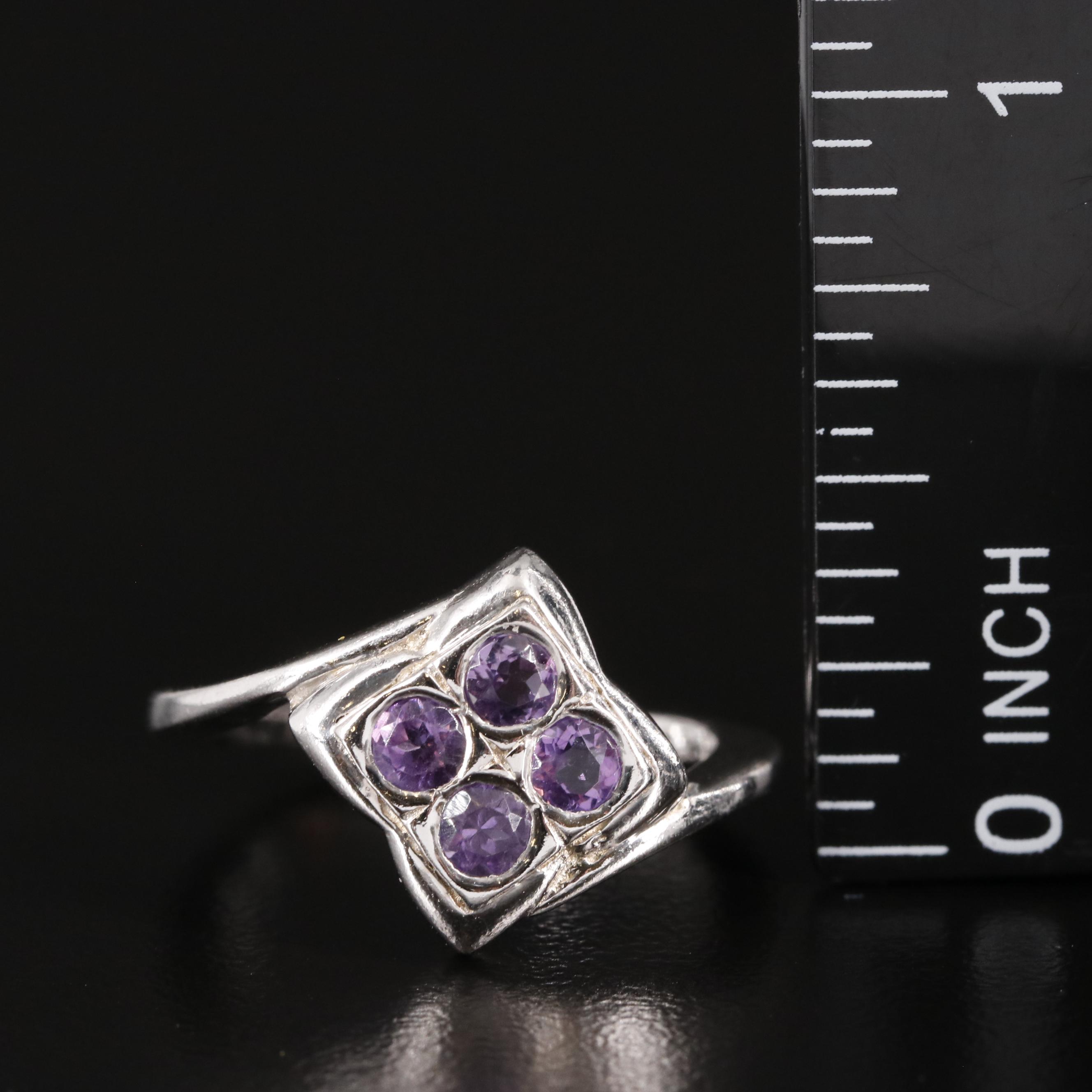 Sterling Amethyst Ring