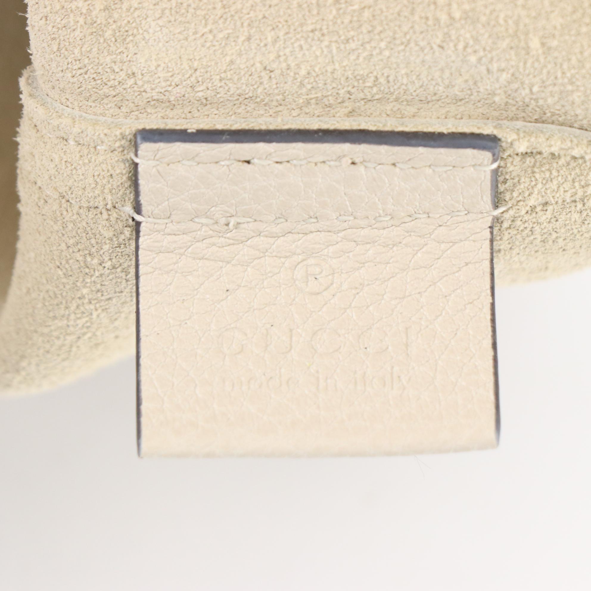 Gucci Zip Clutch in Logo Print Grain Leather