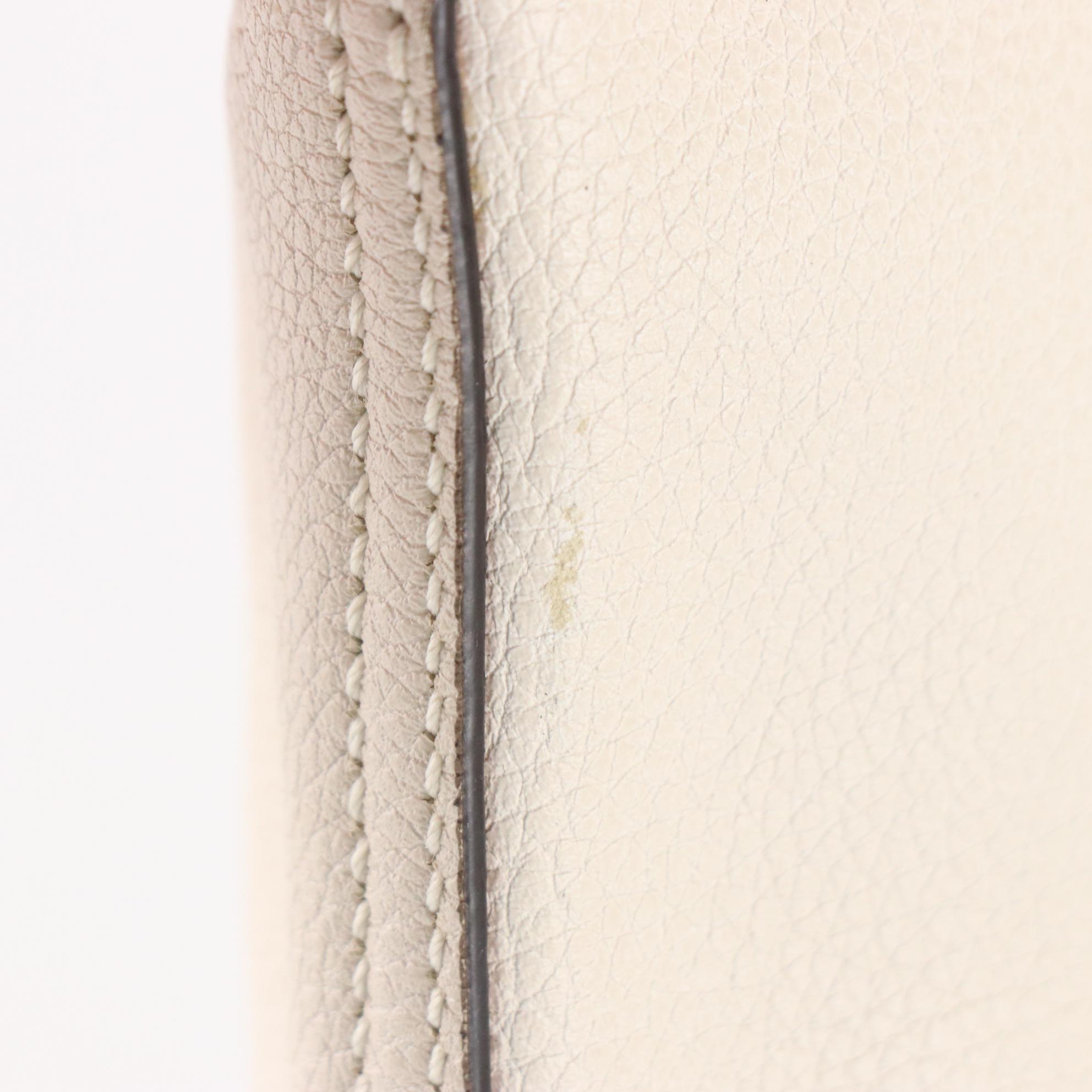 Gucci Zip Clutch in Logo Print Grain Leather