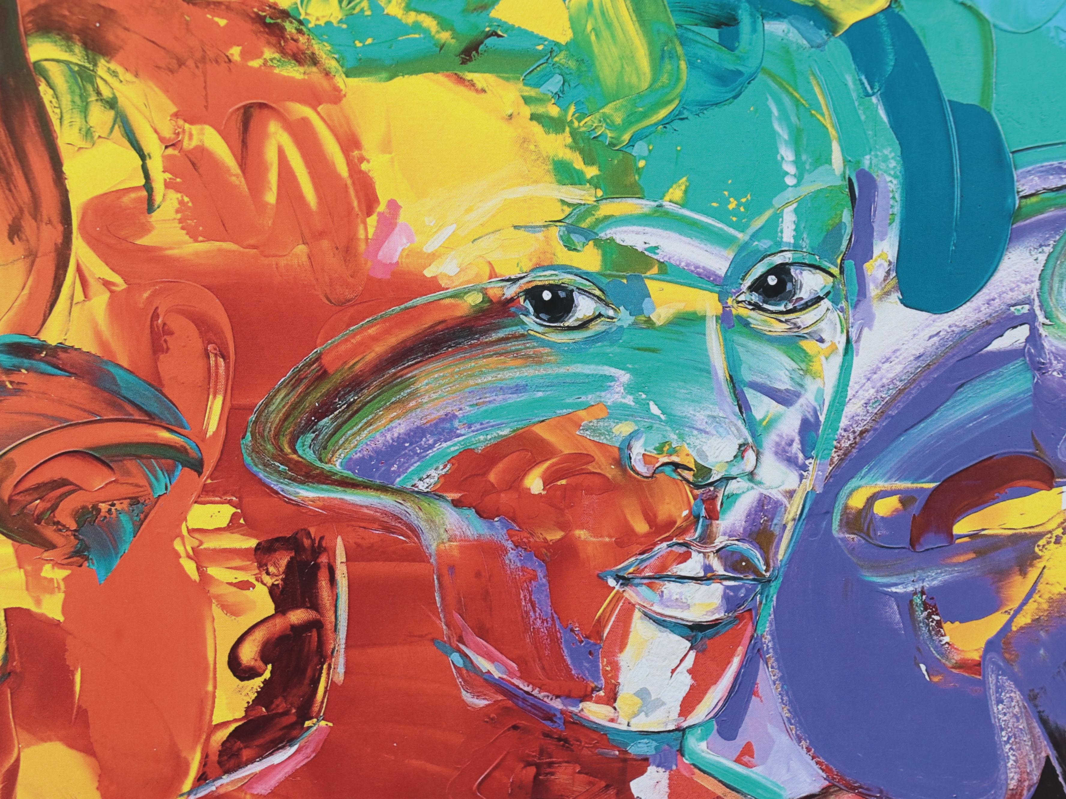 Abiola Idowu Giclée of Abstract Portrait "Plenty Grace," 2023