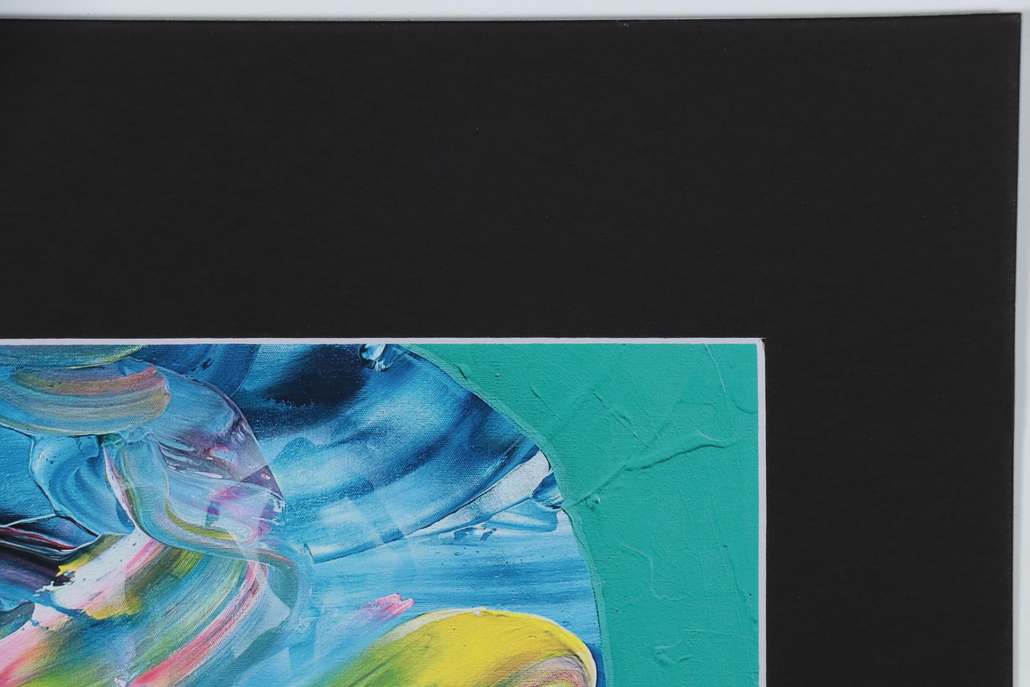 Abiola Idowu Giclée of Abstract Portrait "Risen," 2023