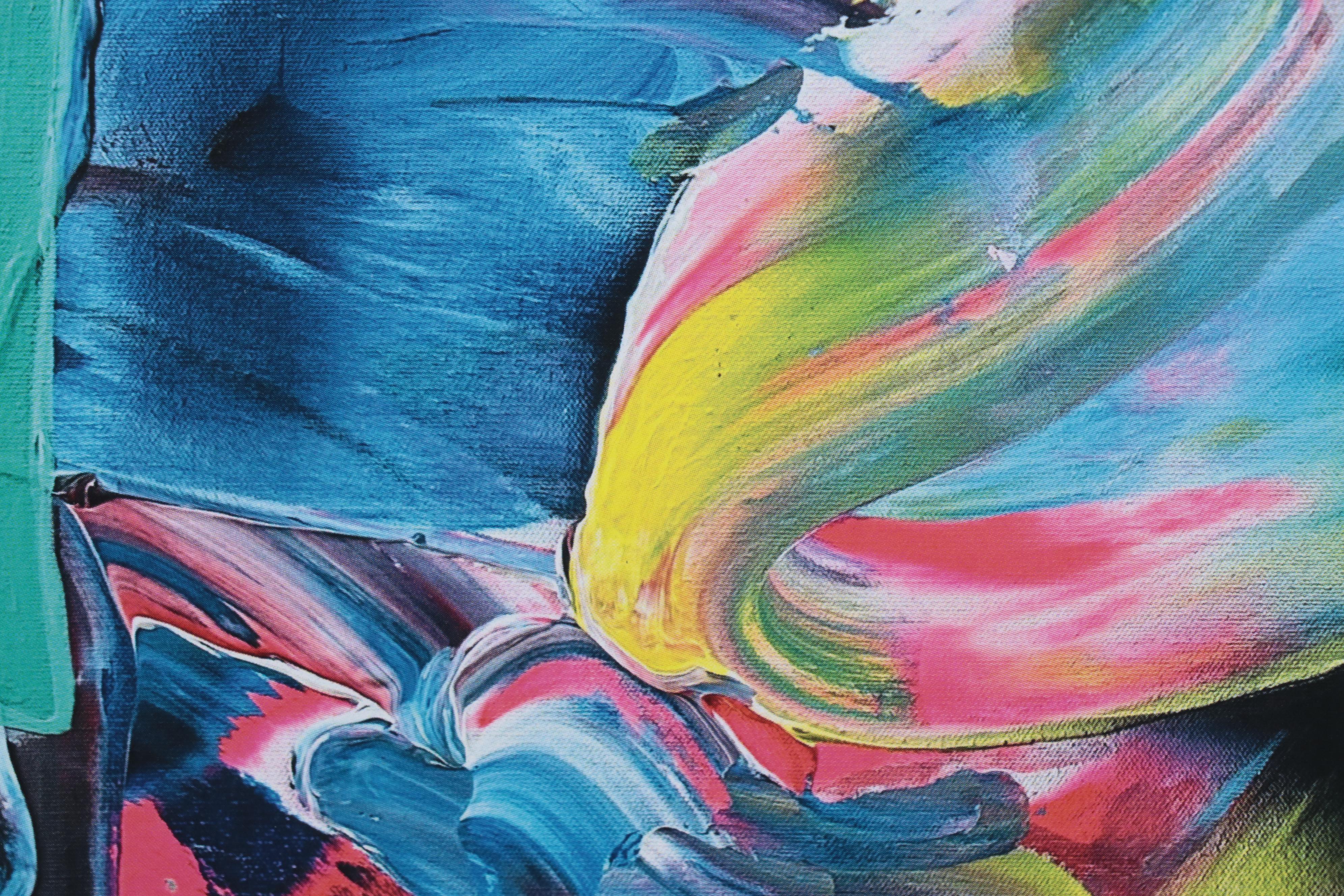 Abiola Idowu Giclée of Abstract Portrait "Risen," 2023